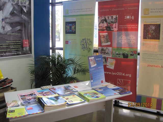 2014: Latin American Summit Meeting on Biological crystallography and complementary methods: Exhibition