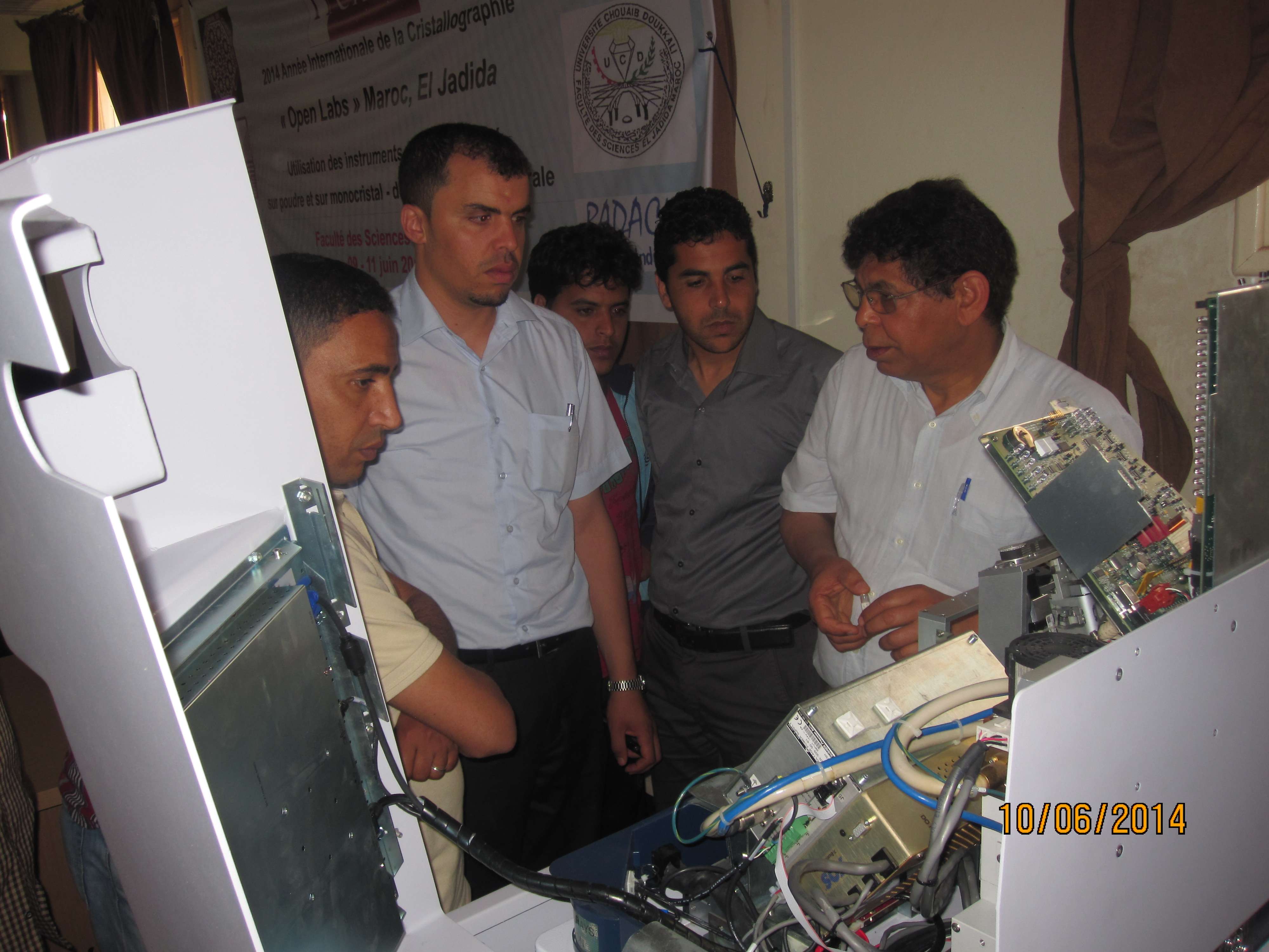 2014: IUCr-UNESCO Open Lab: Travelling Laboratory El Jadida