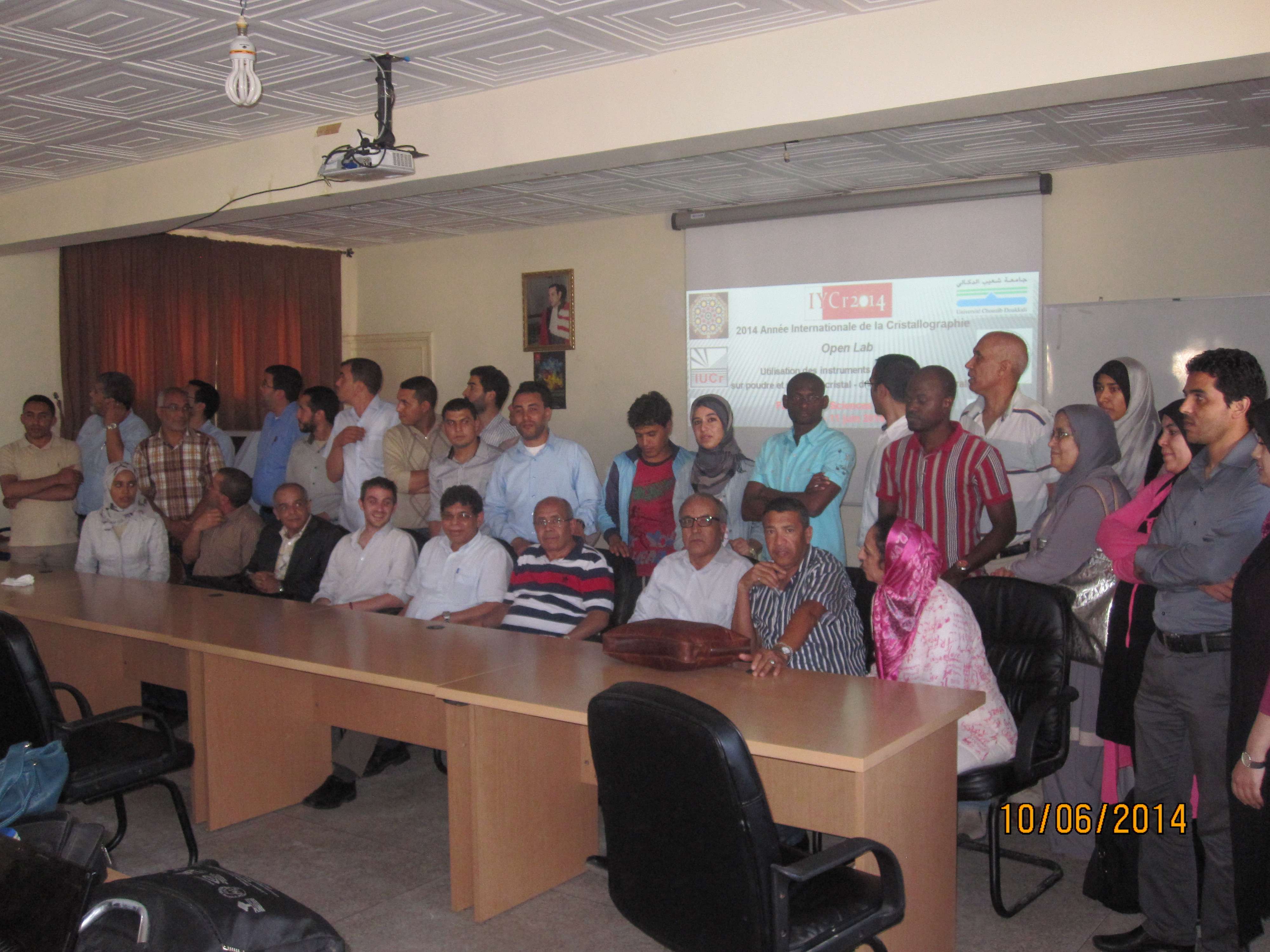2014: IUCr-UNESCO Open Lab: Travelling Laboratory El Jadida