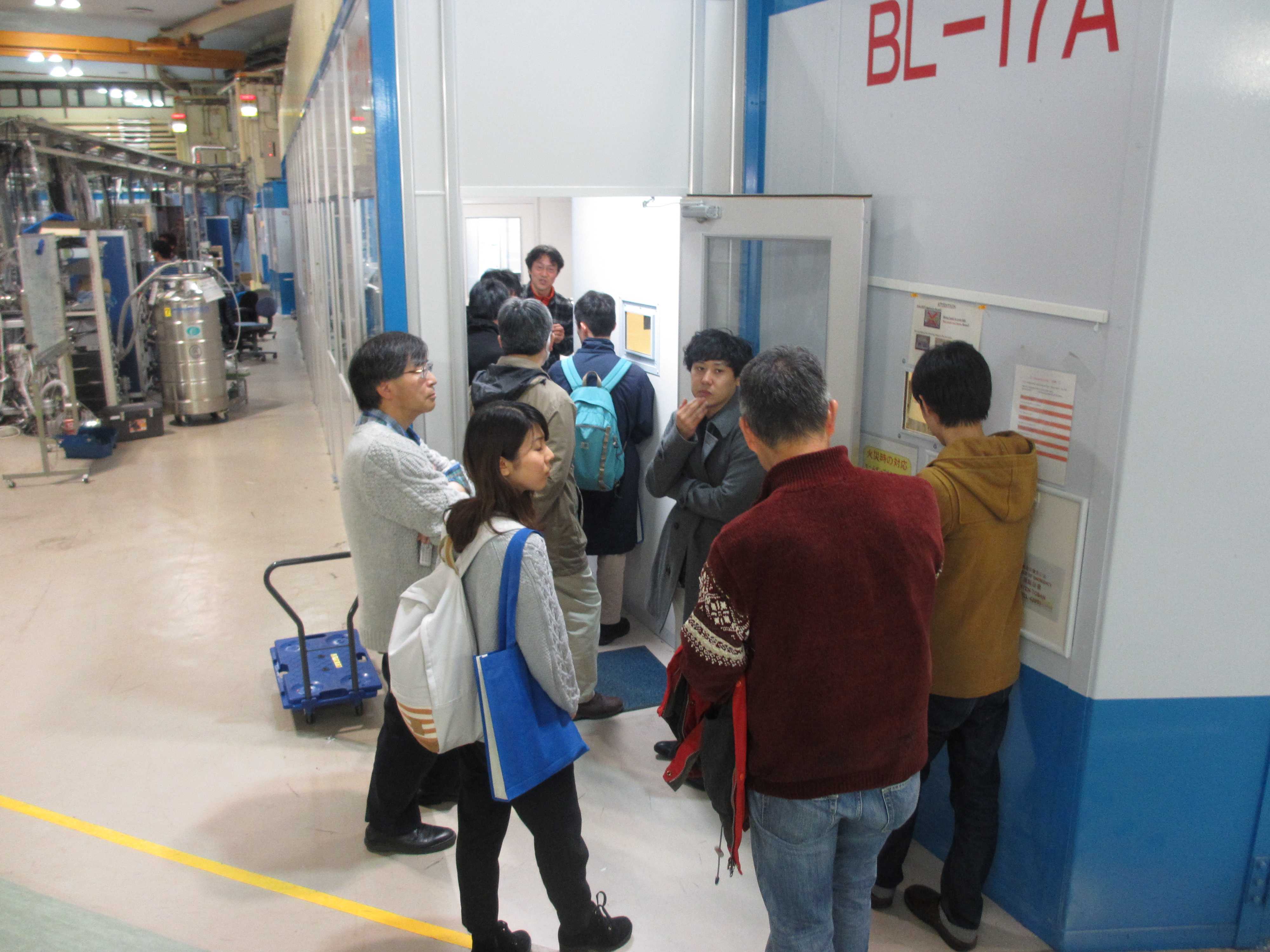 2016: Training Course on Symmetry and Group Theory: Visit to Photon Factory