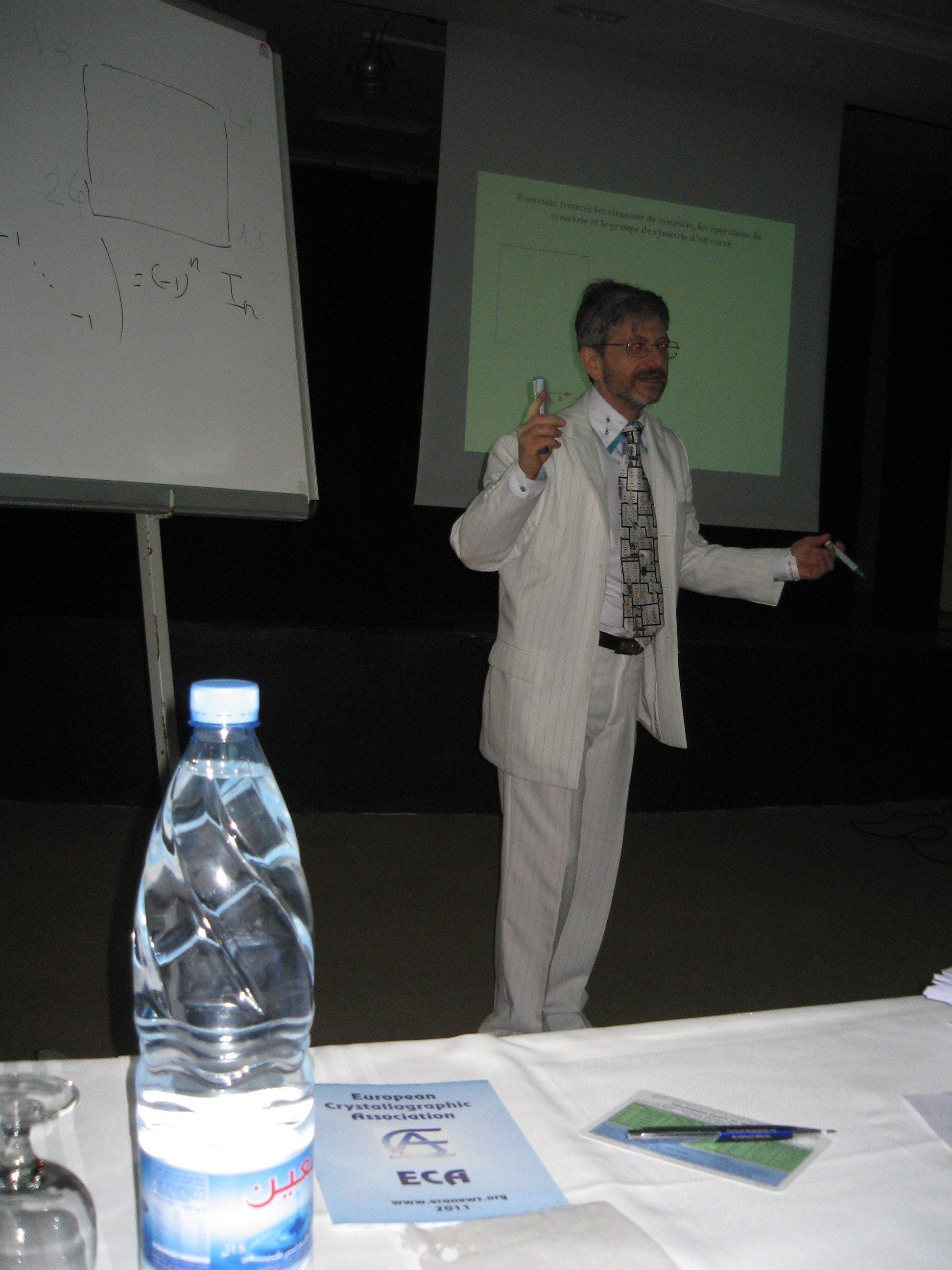 2012: International School on Mathematical and Theoretical Crystallography: Lectures