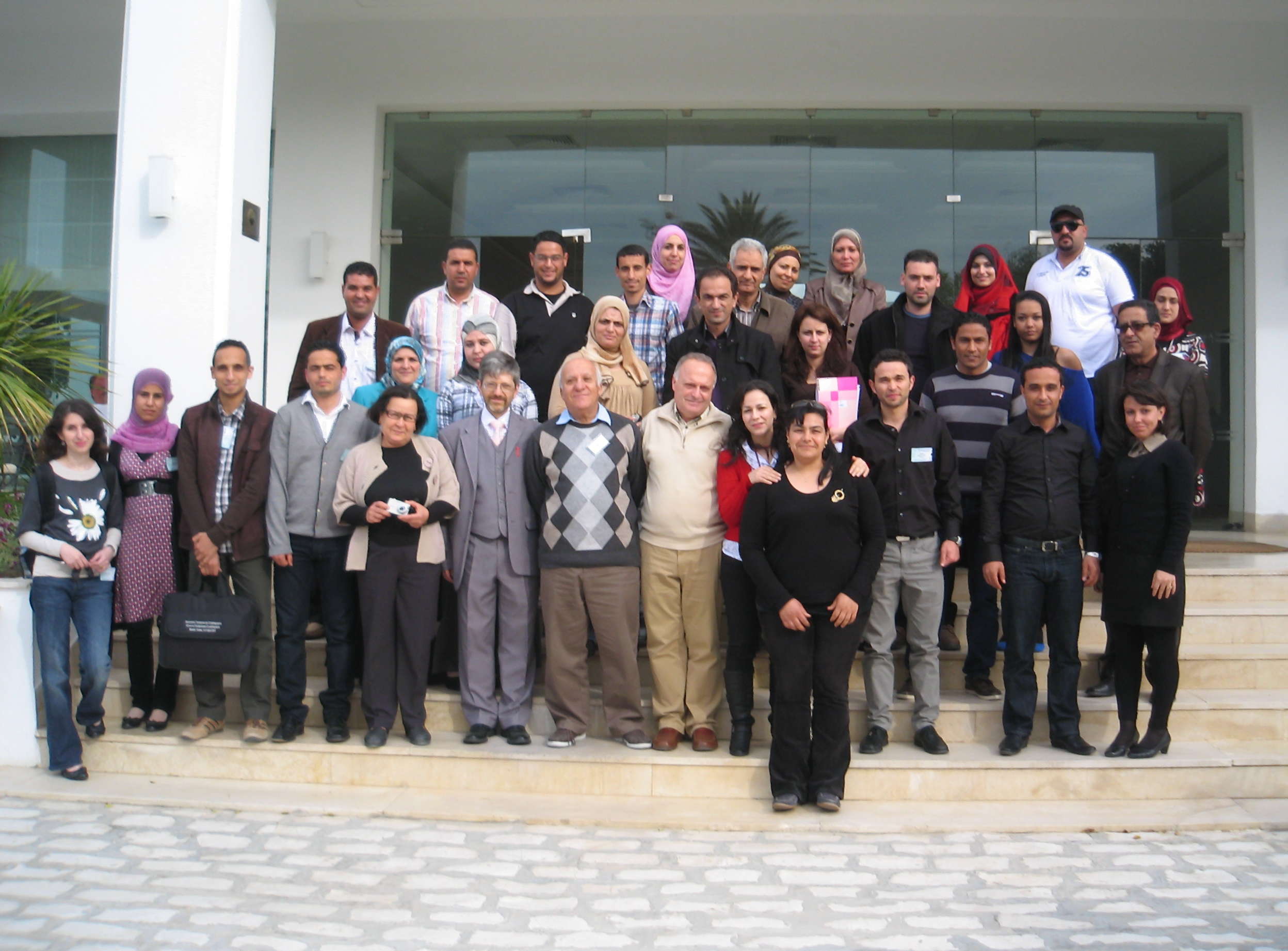 2012: International School on Mathematical and Theoretical Crystallography: Group photo