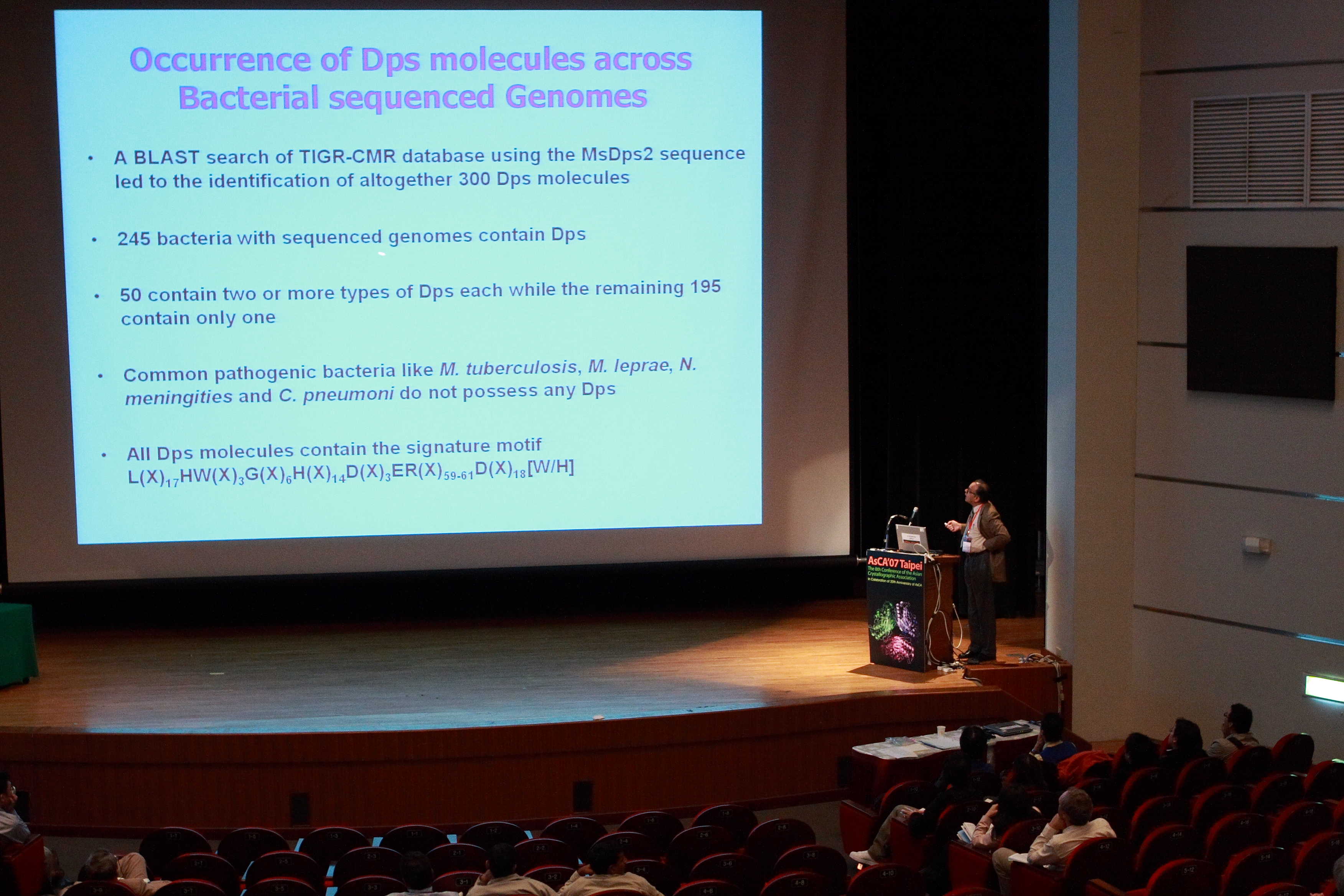 2007: AsCA Meeting: Lectures