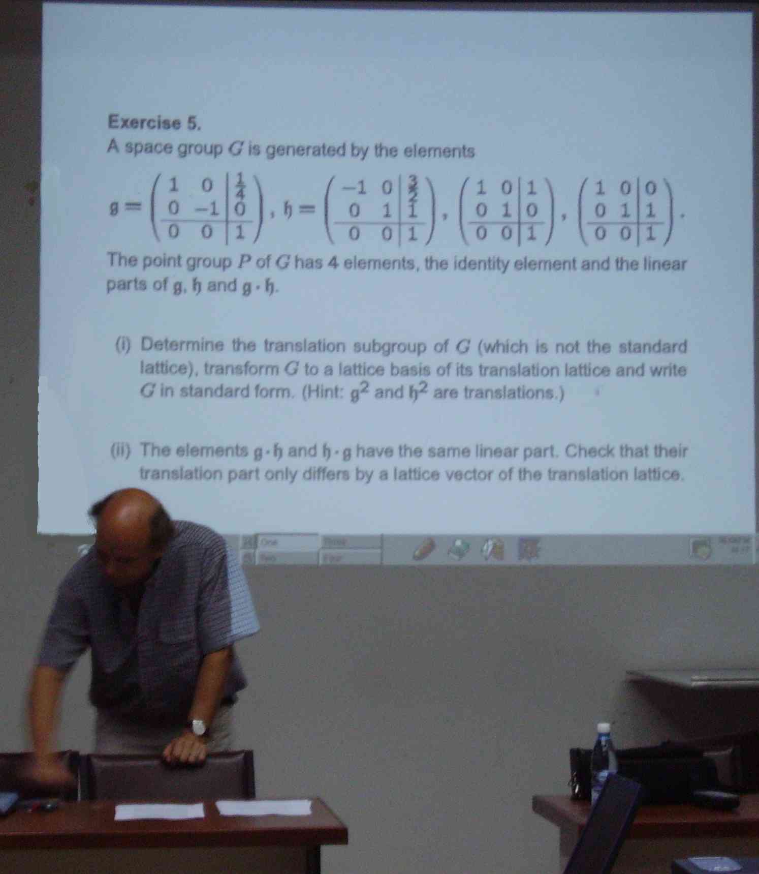 2007: International School on Mathematical and Theoretical Crystallography: Participants