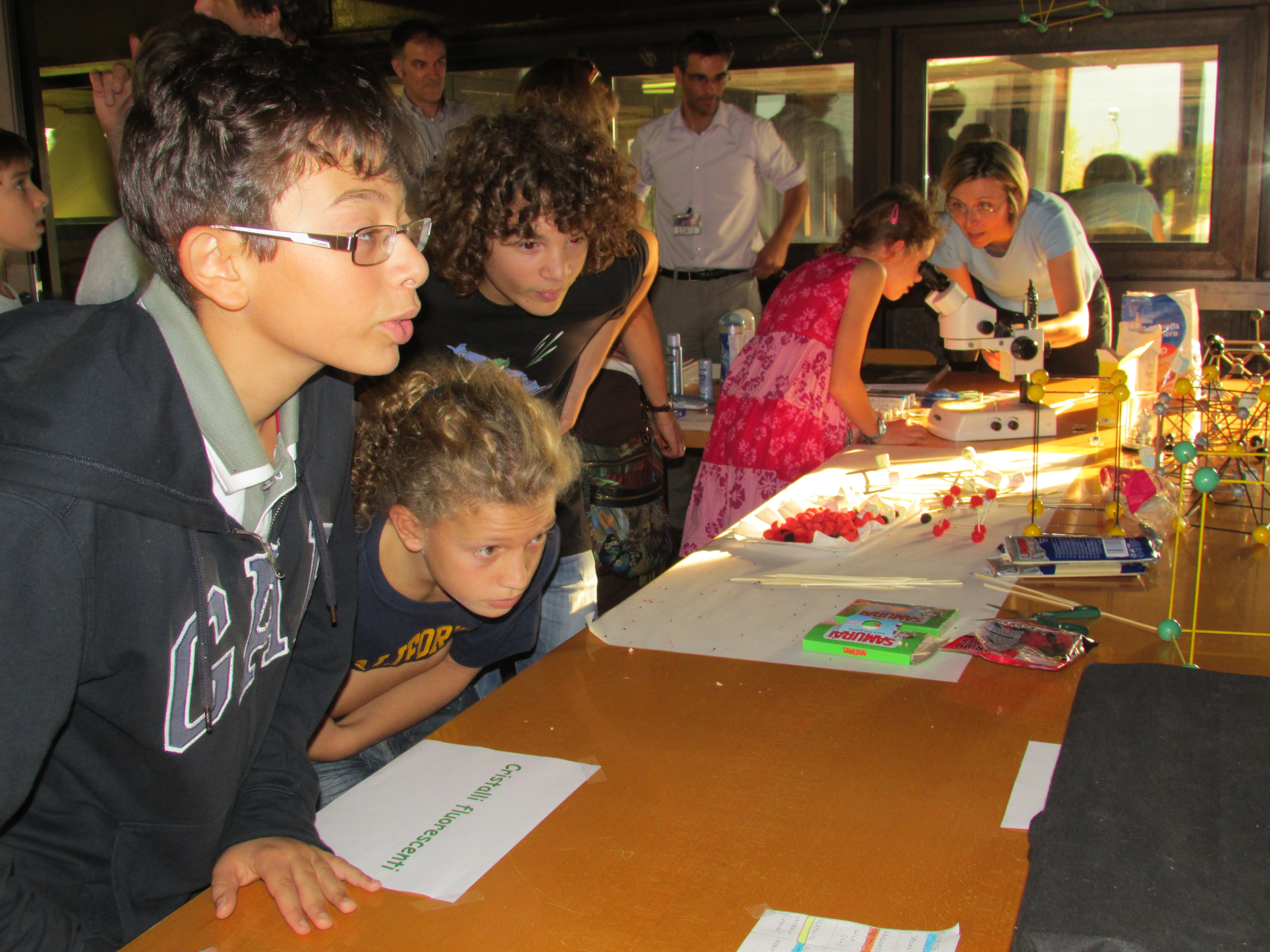 2013: The Room of Crystals: Exhibition and hands-on demonstrations