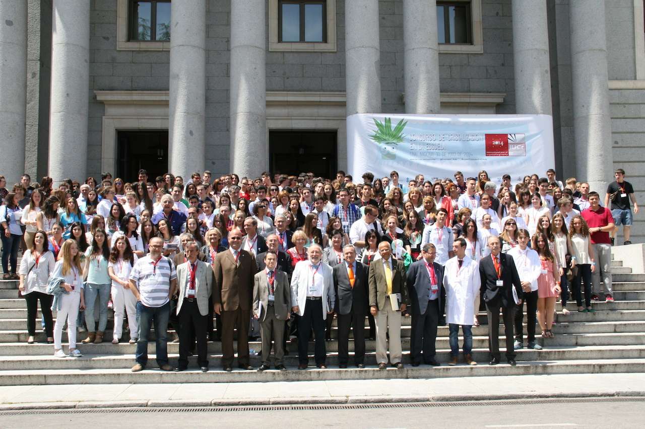 2014: Spanish Schools Crystallization Competition: Group photo
