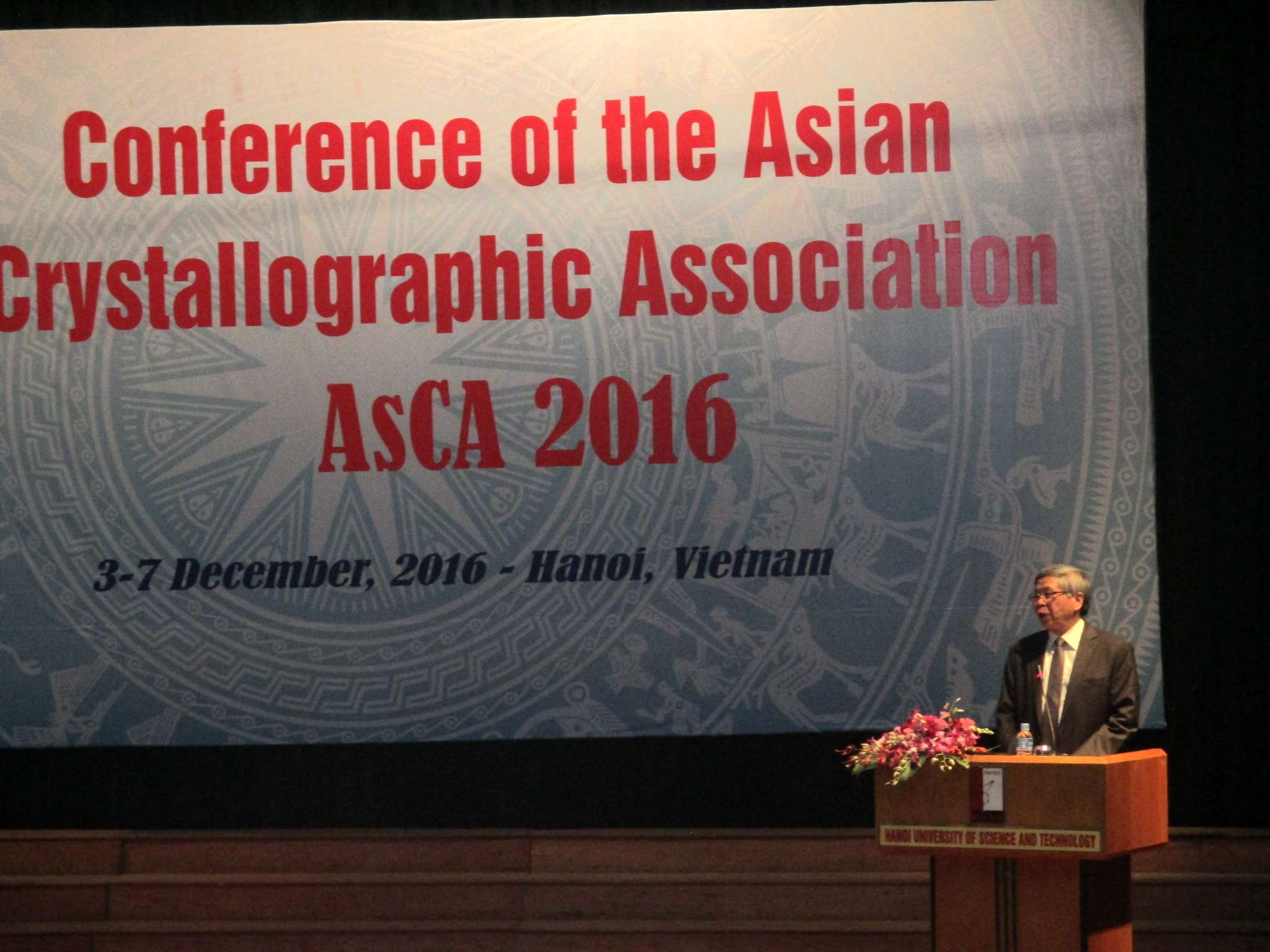 2016: AsCA Meeting: Opening ceremony