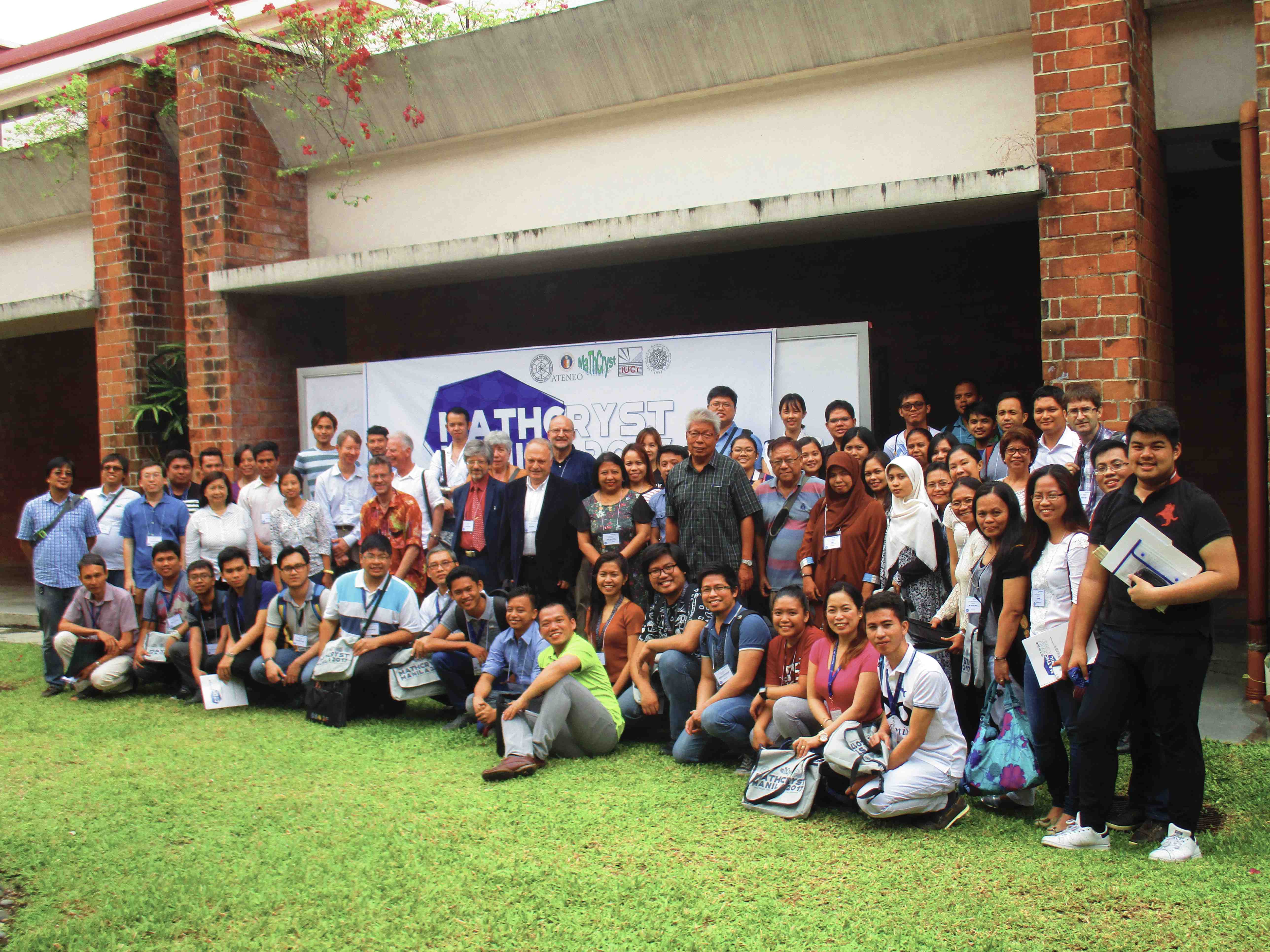 2017: Second Manila International Workshop on Mathematical Crystallography: Group photo