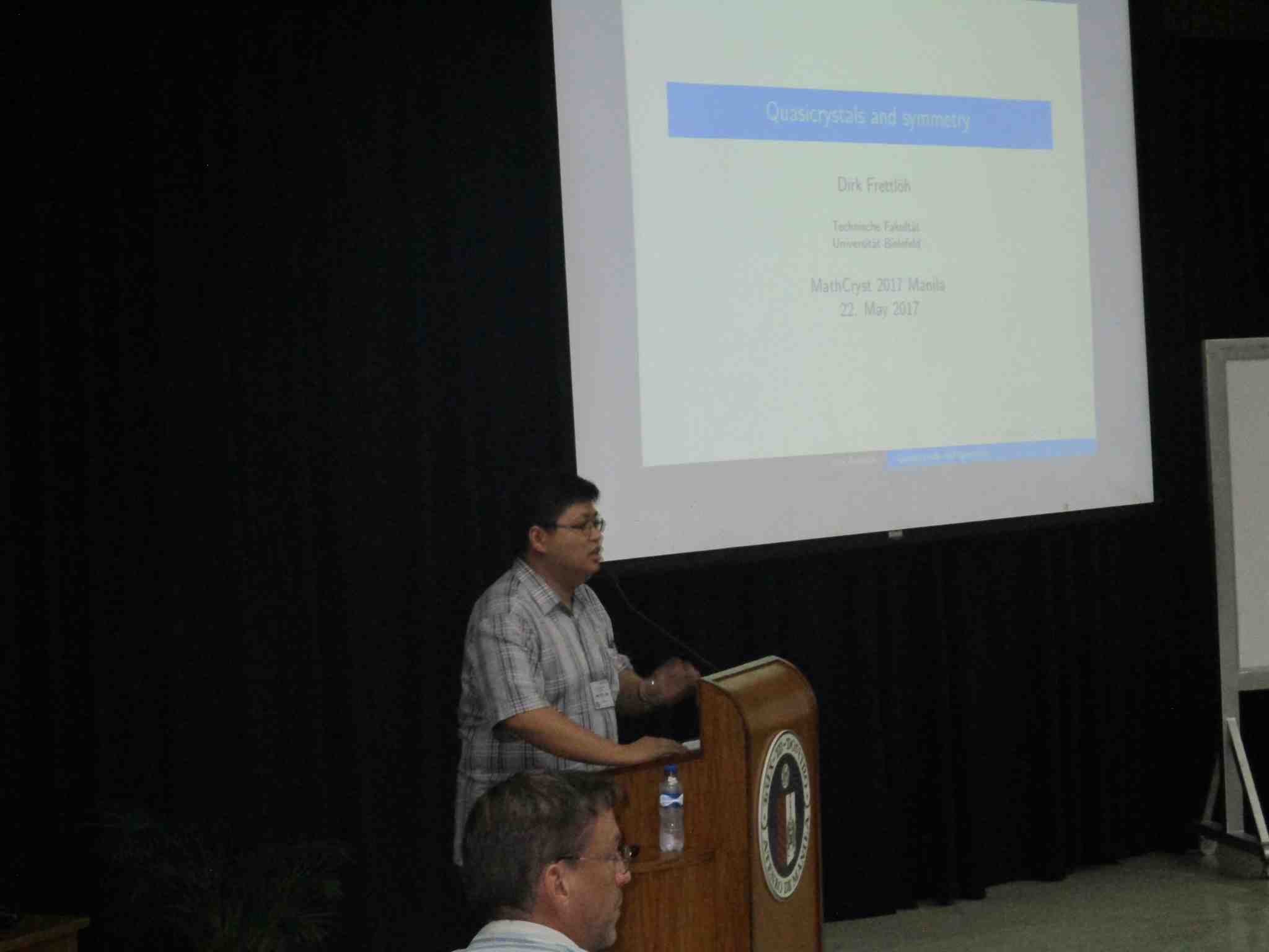 2017: Second Manila International Workshop on Mathematical Crystallography: Lectures