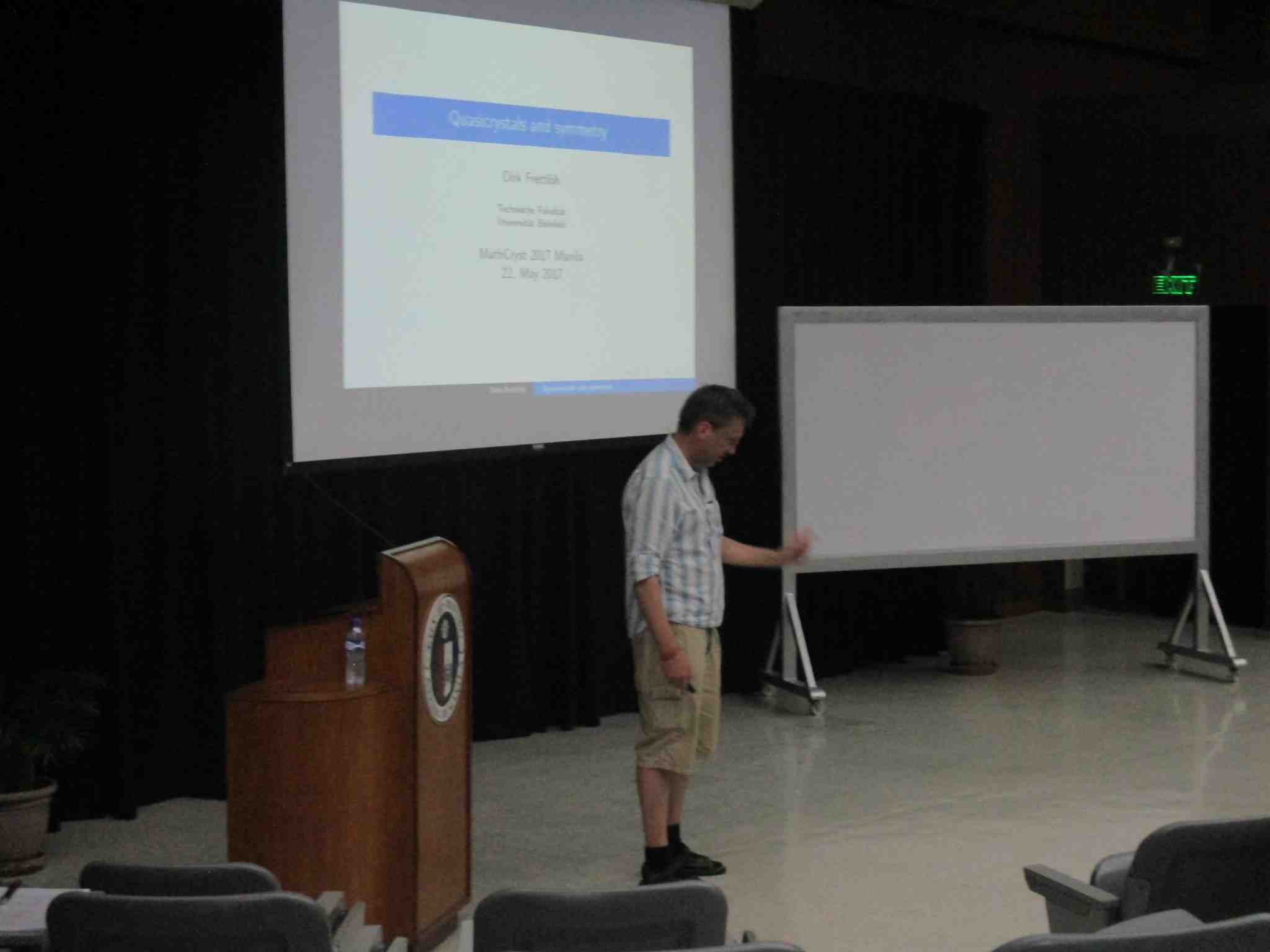 2017: Second Manila International Workshop on Mathematical Crystallography: Lectures