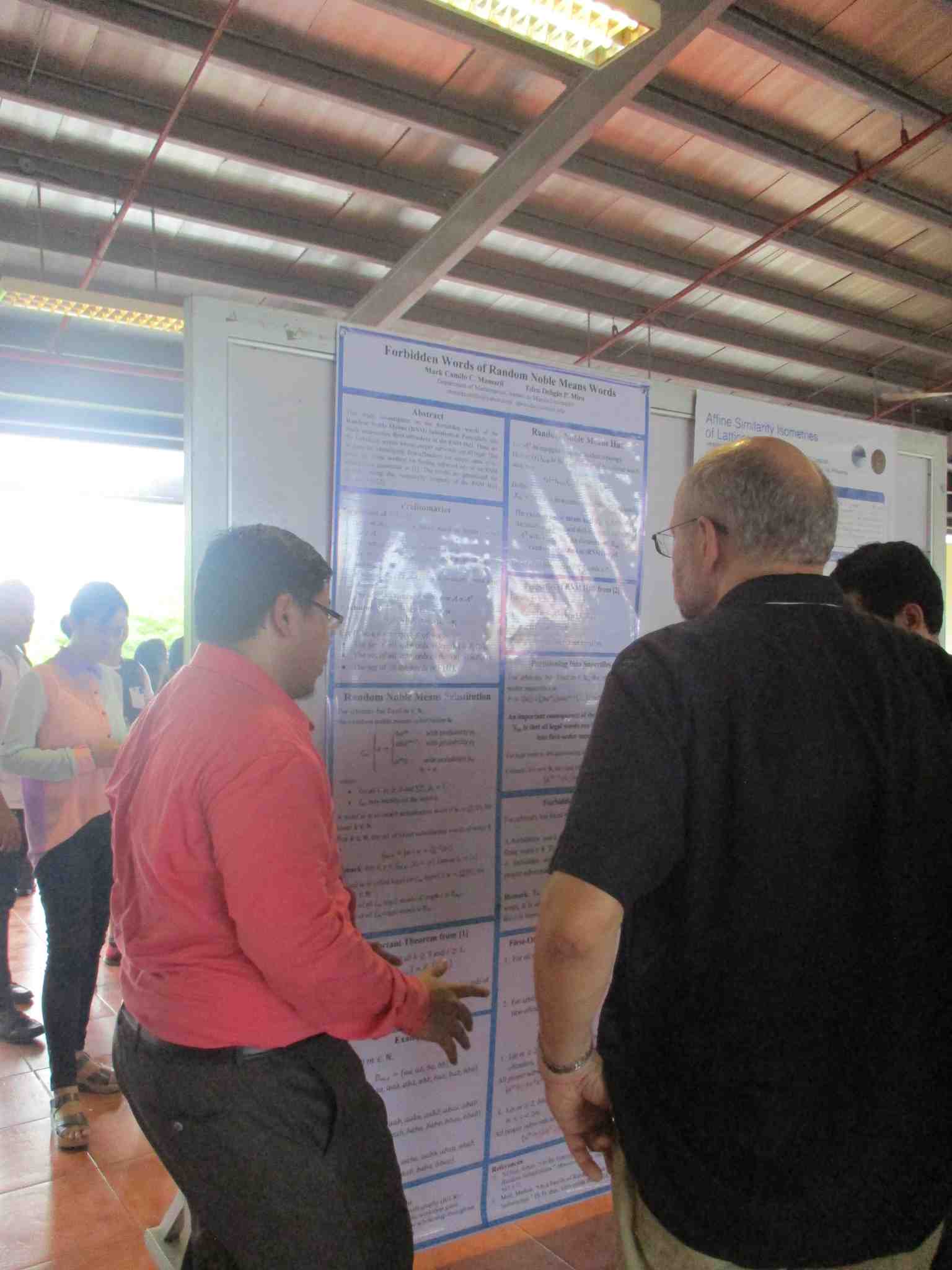 2017: Second Manila International Workshop on Mathematical Crystallography: Posters