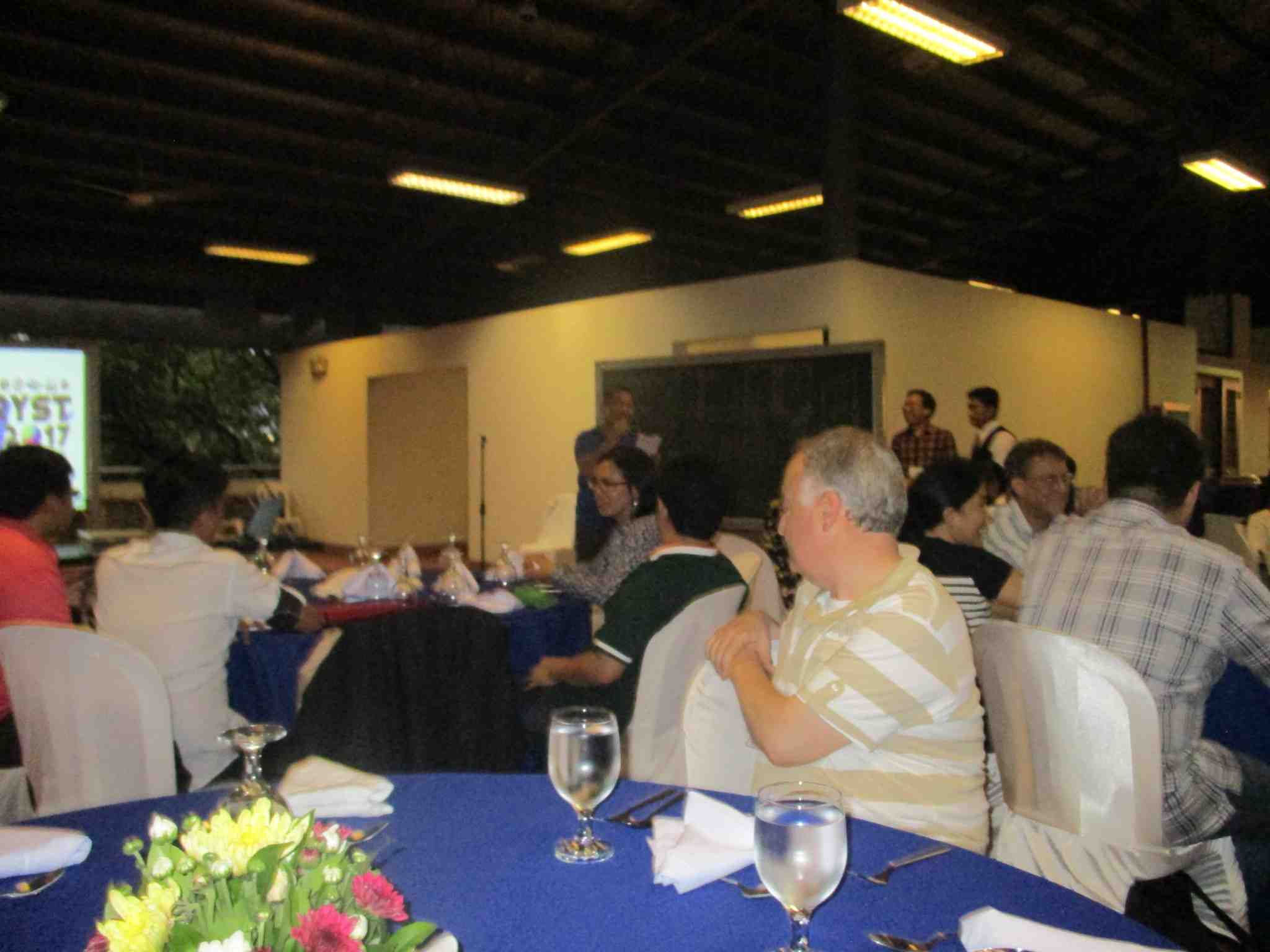 2017: Second Manila International Workshop on Mathematical Crystallography: Banquet