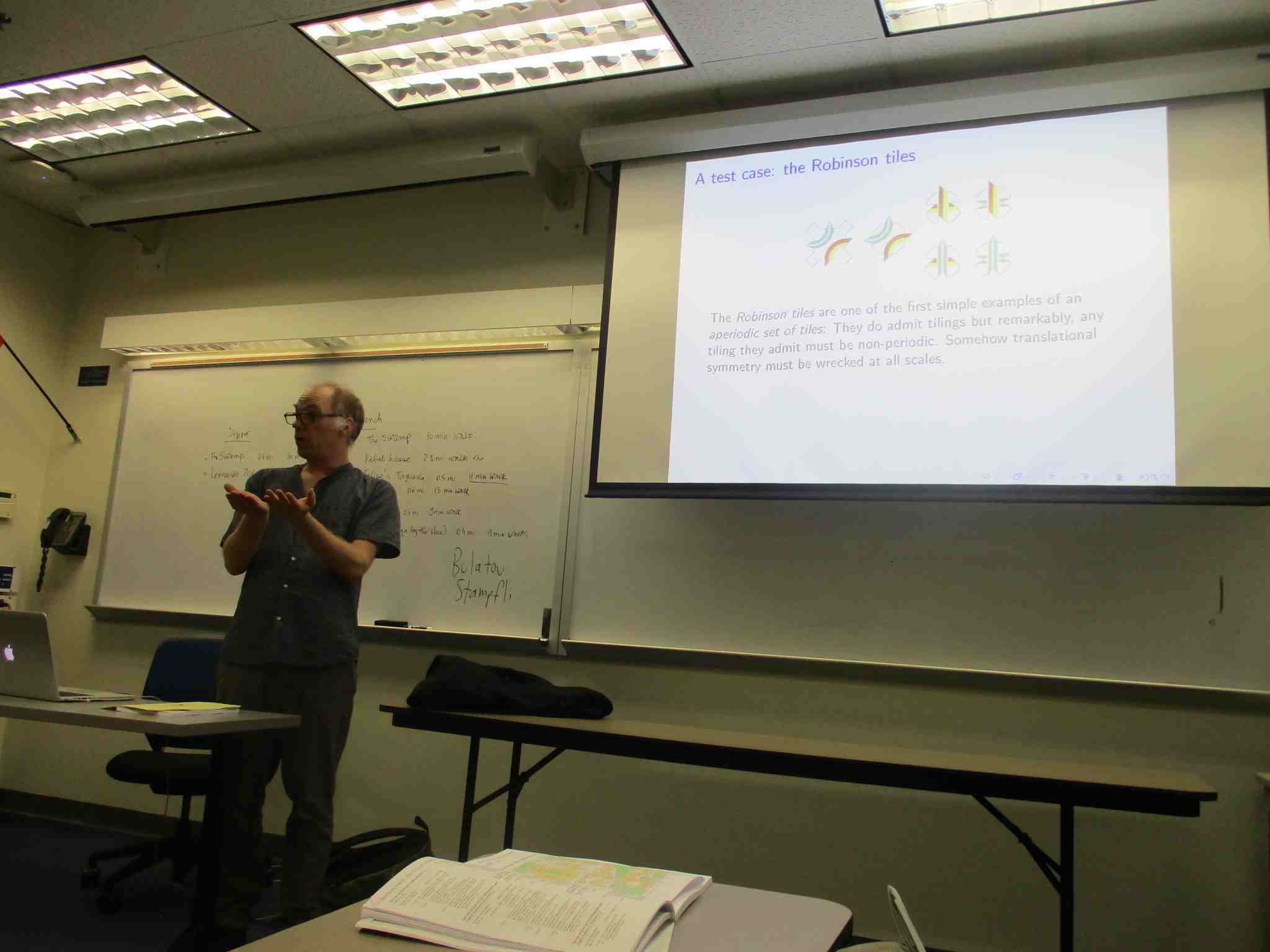 2019: AMS Sectional Meeting: Special Session on Crystallographic and Highly Symmetric Structures: Lecture