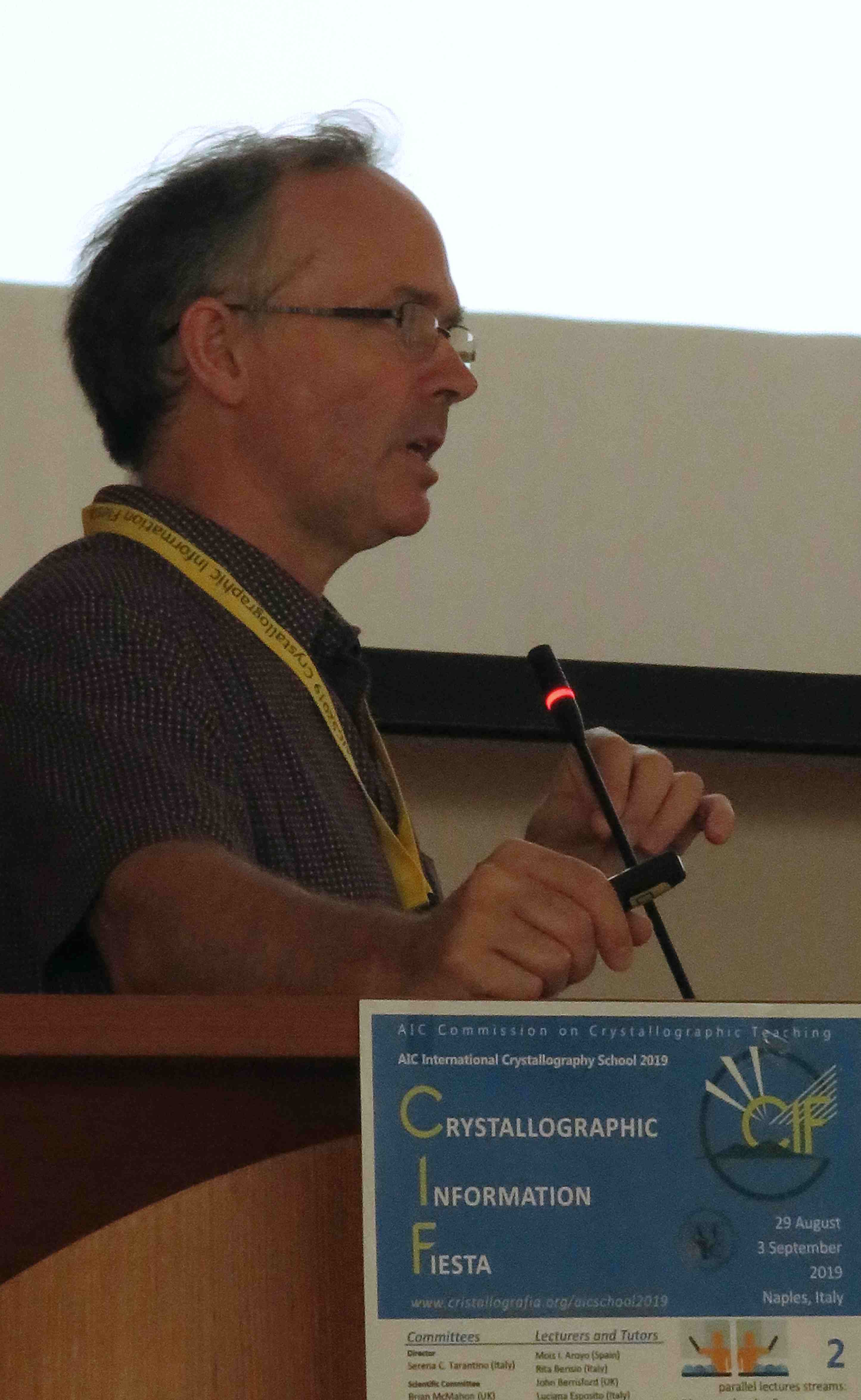 2019: Crystallographic Information Fiesta: Lecture