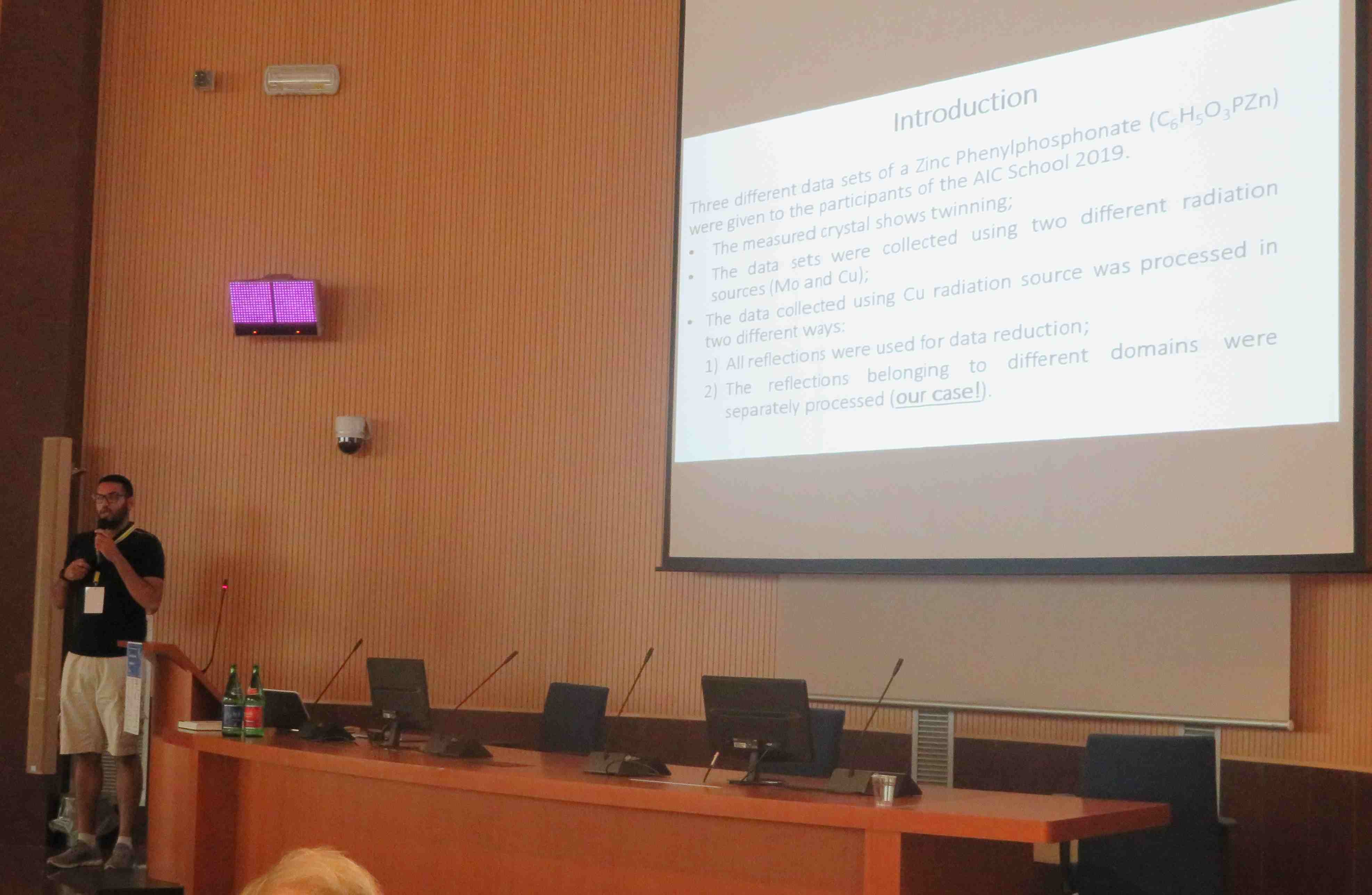 2019: Crystallographic Information Fiesta: Student presentations