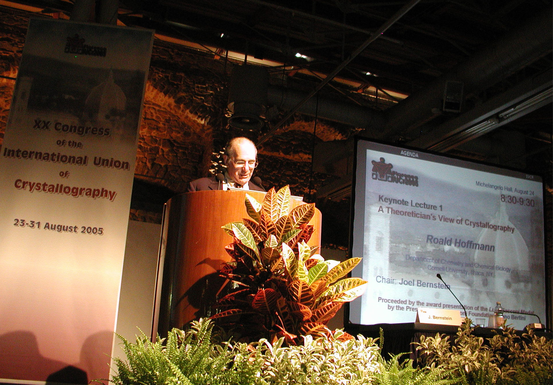2005: IUCr Congress and General Assembly: Keynote Lecture
