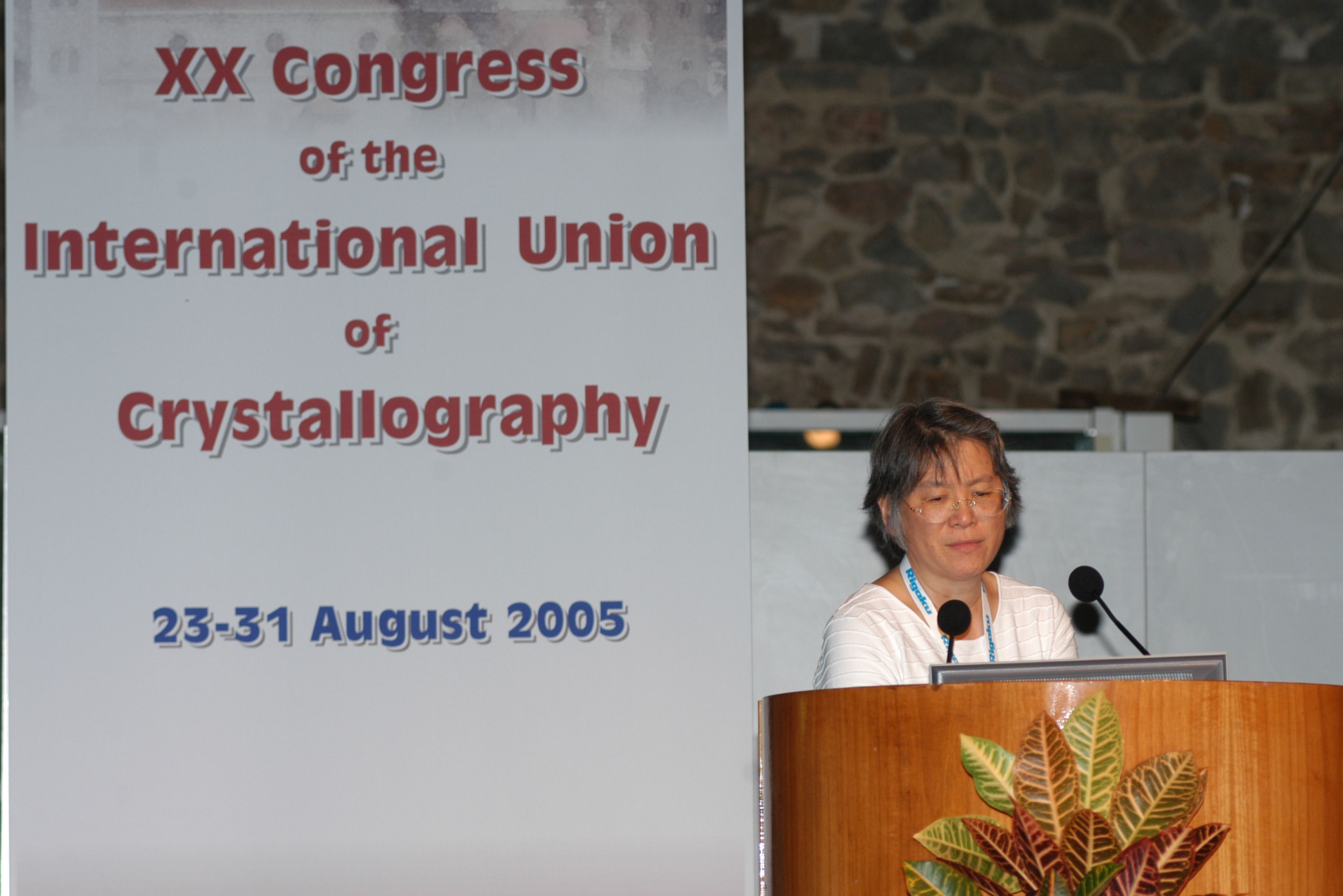 2005: IUCr Congress and General Assembly: Microsymposia