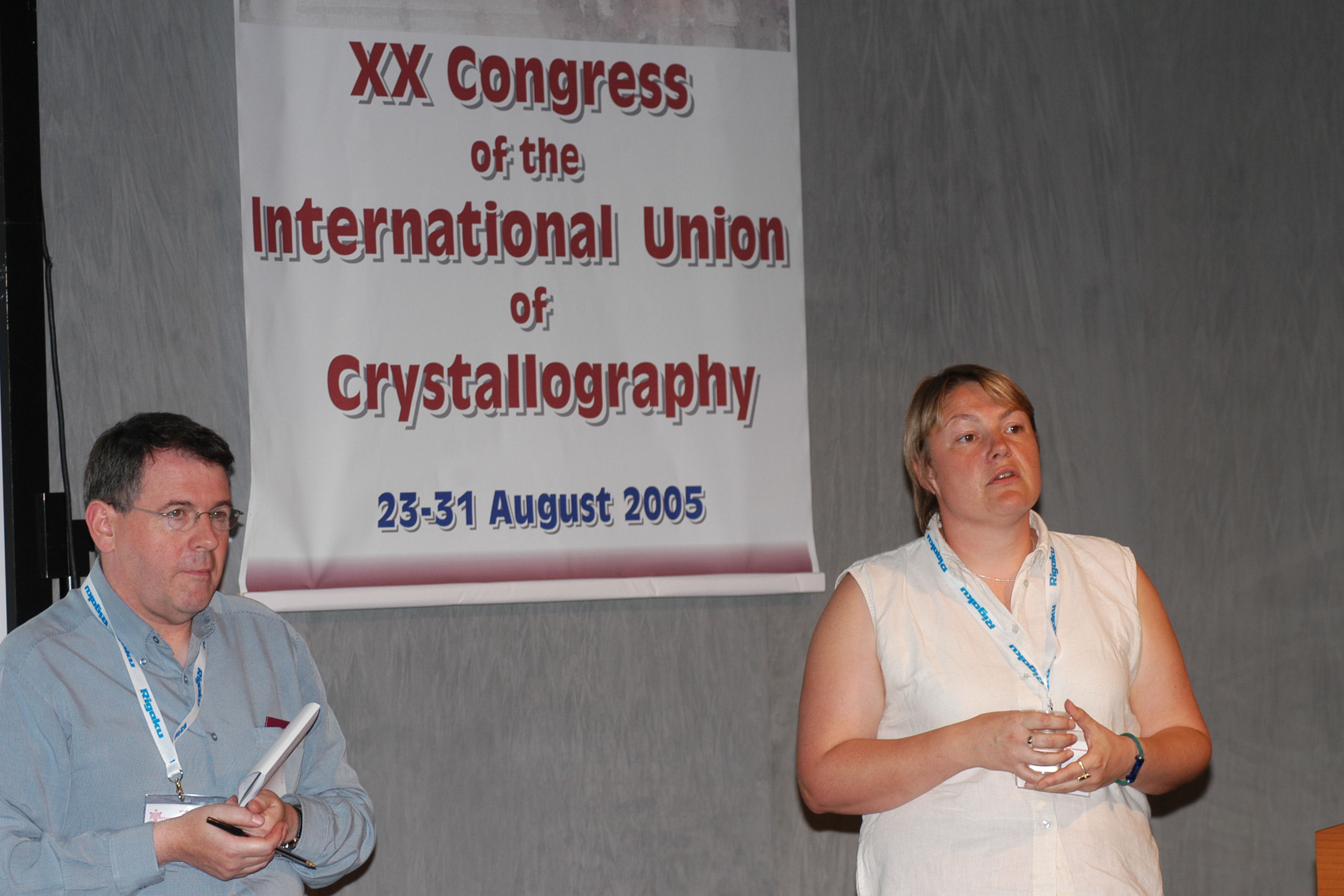 2005: IUCr Congress and General Assembly: Microsymposia