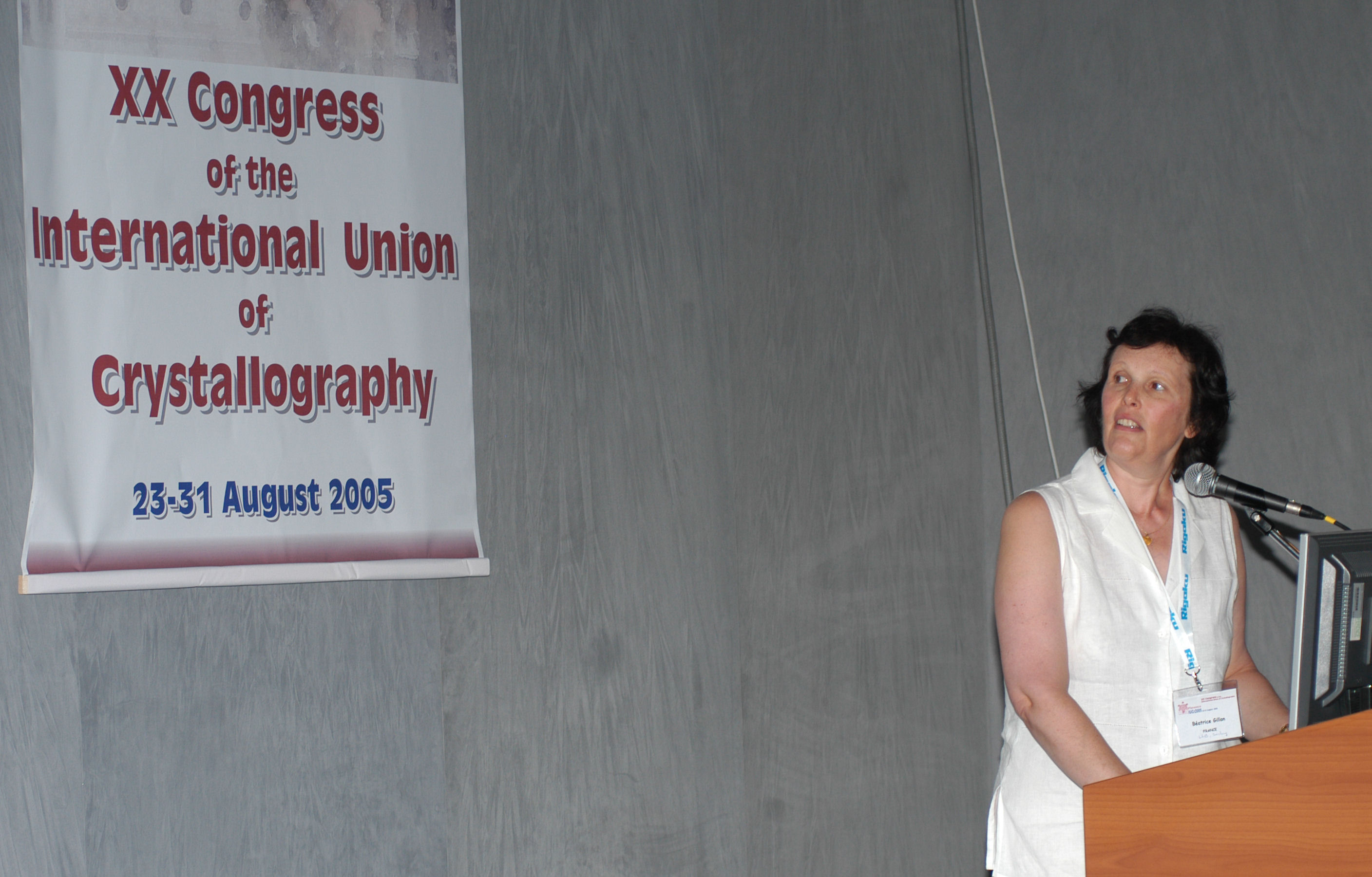 2005: IUCr Congress and General Assembly: Microsymposia