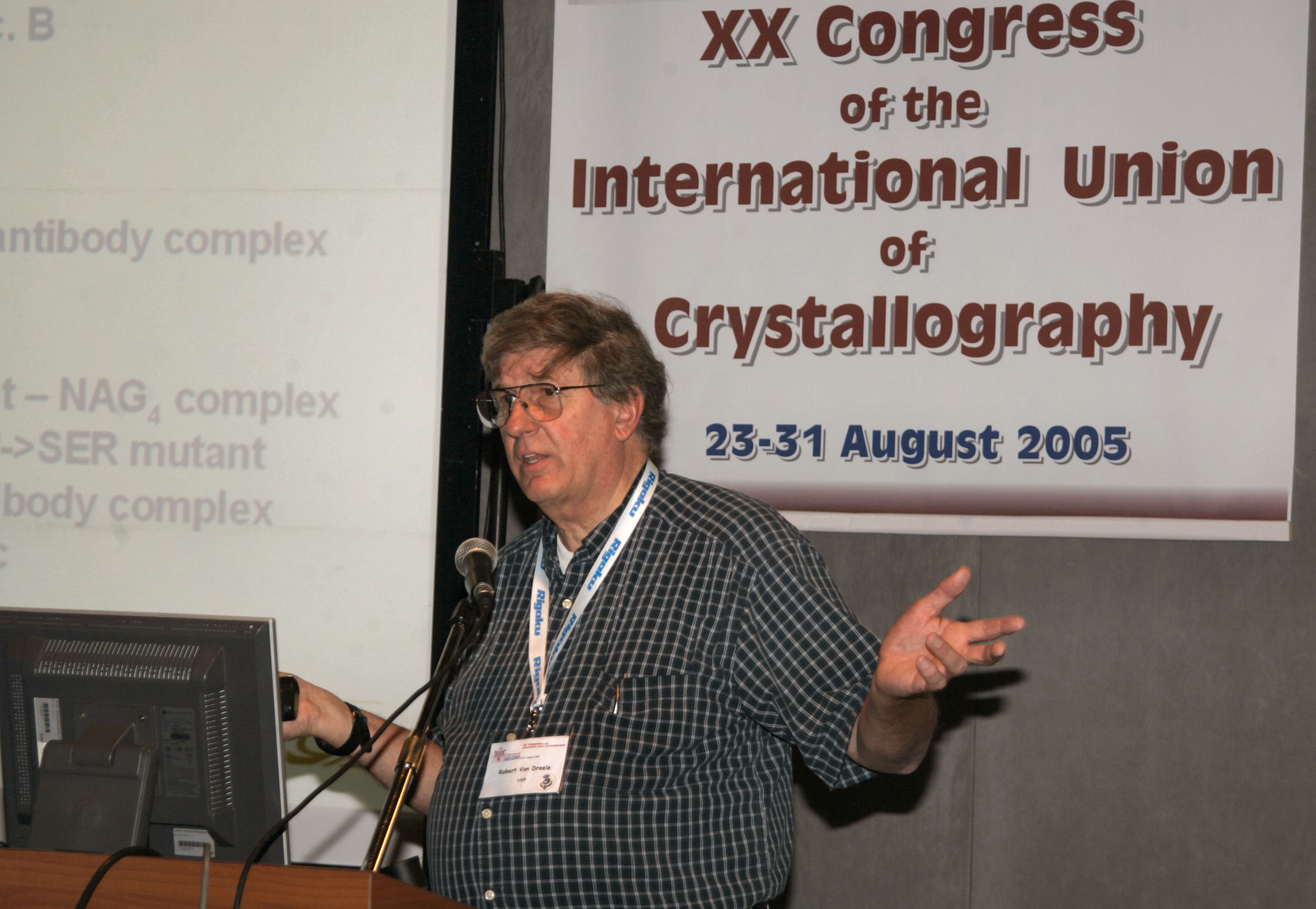 2005: IUCr Congress and General Assembly: Microsymposia