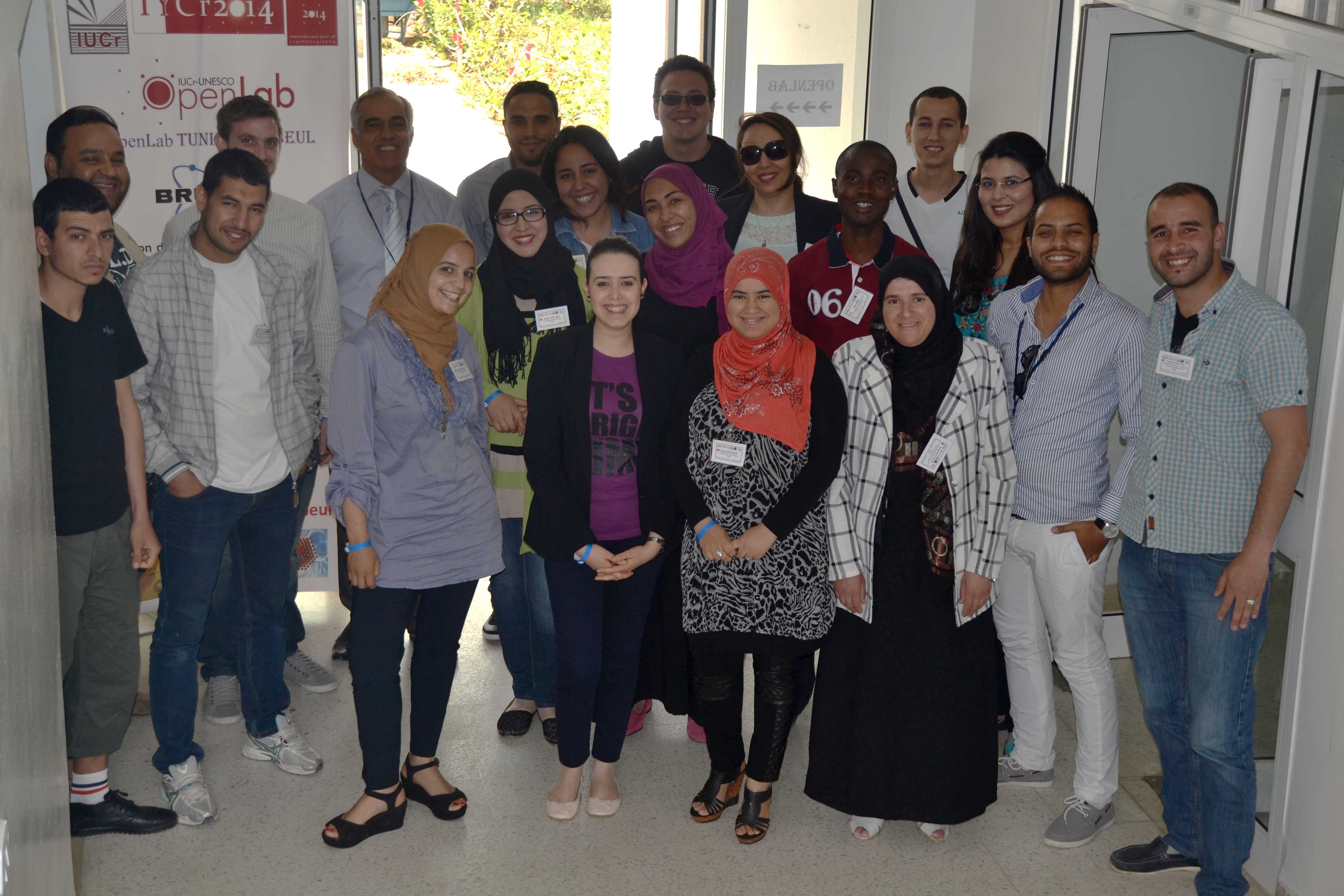 2015: IUCr-UNESCO Open Lab: Travelling Laboratory Nabeul