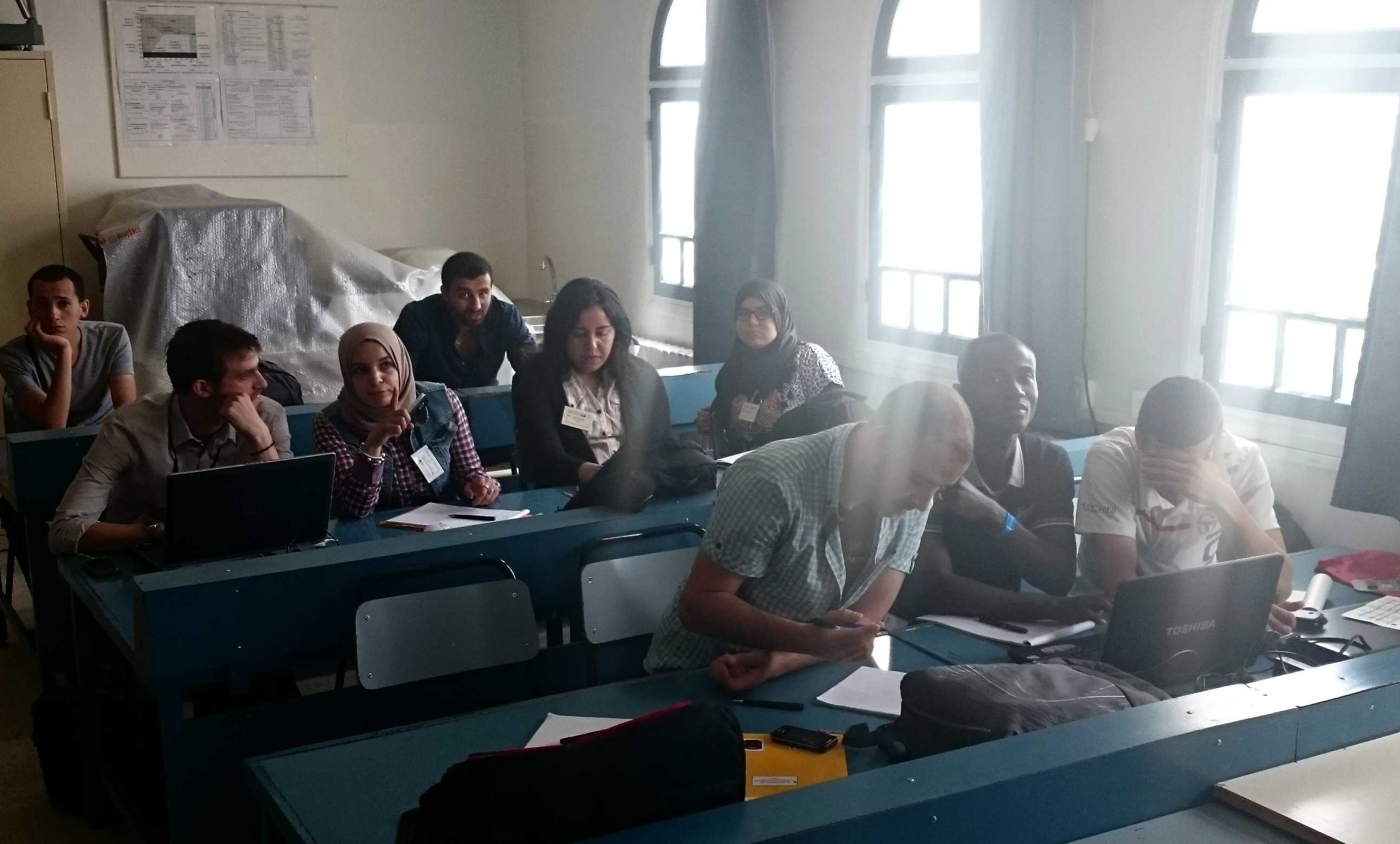 2015: IUCr-UNESCO Open Lab: Travelling Laboratory Nabeul