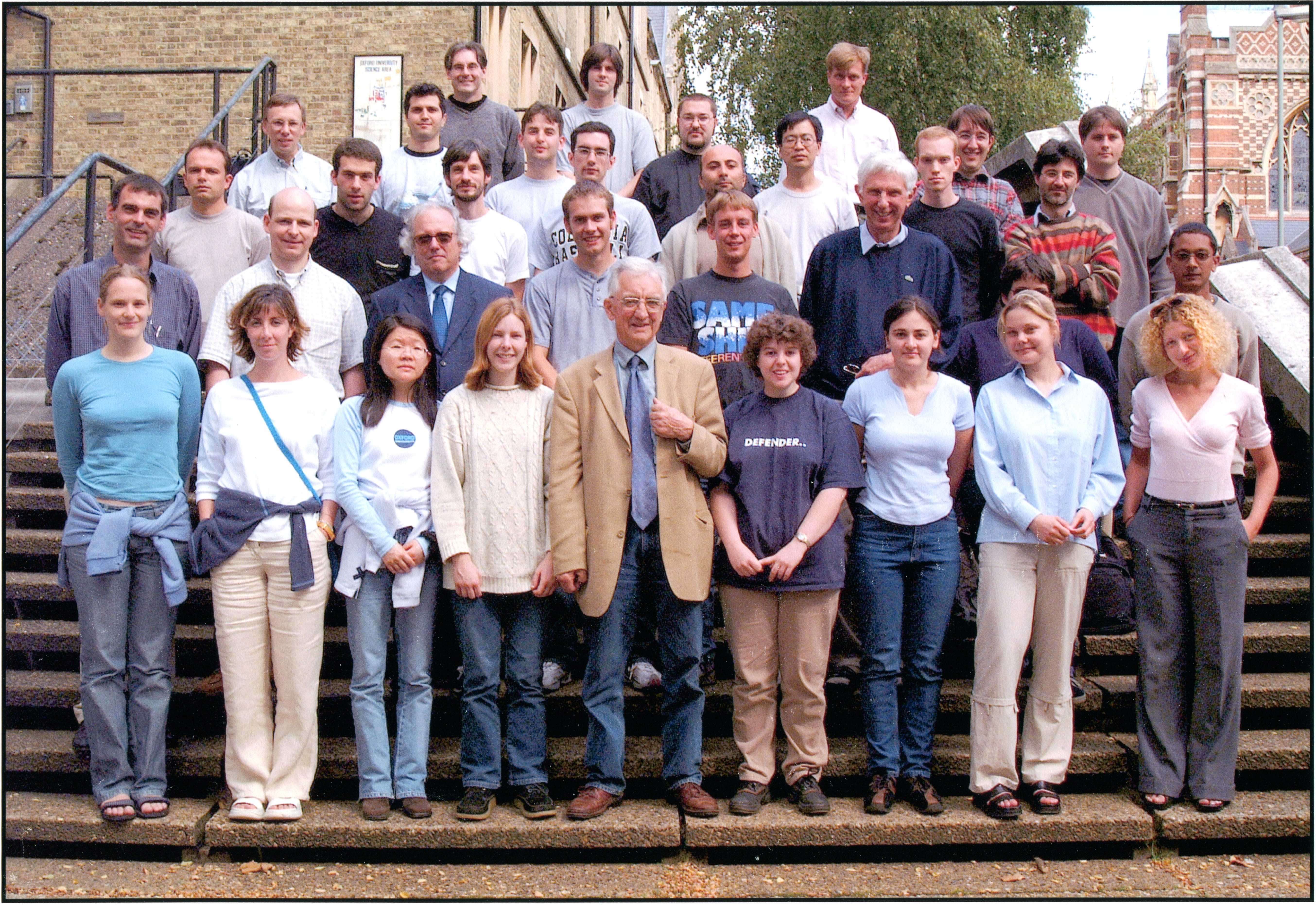 2001: Oxford School on Neutron Scattering: Participants