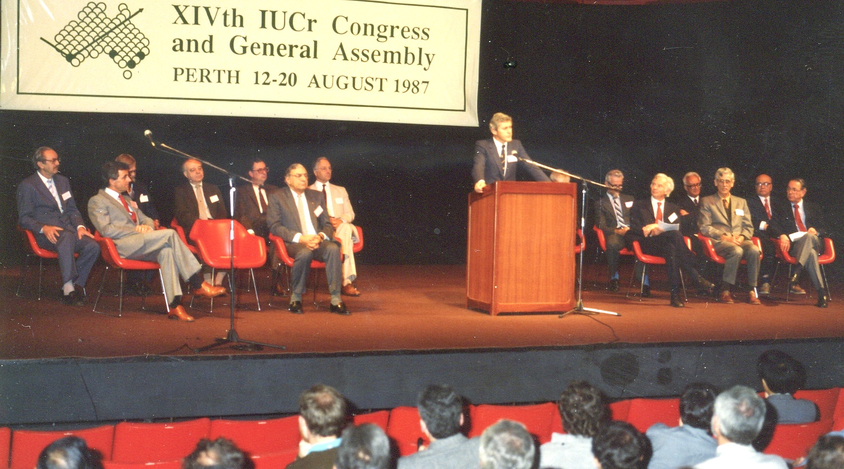 1987: IUCr Congress and General Assembly: Opening Ceremony