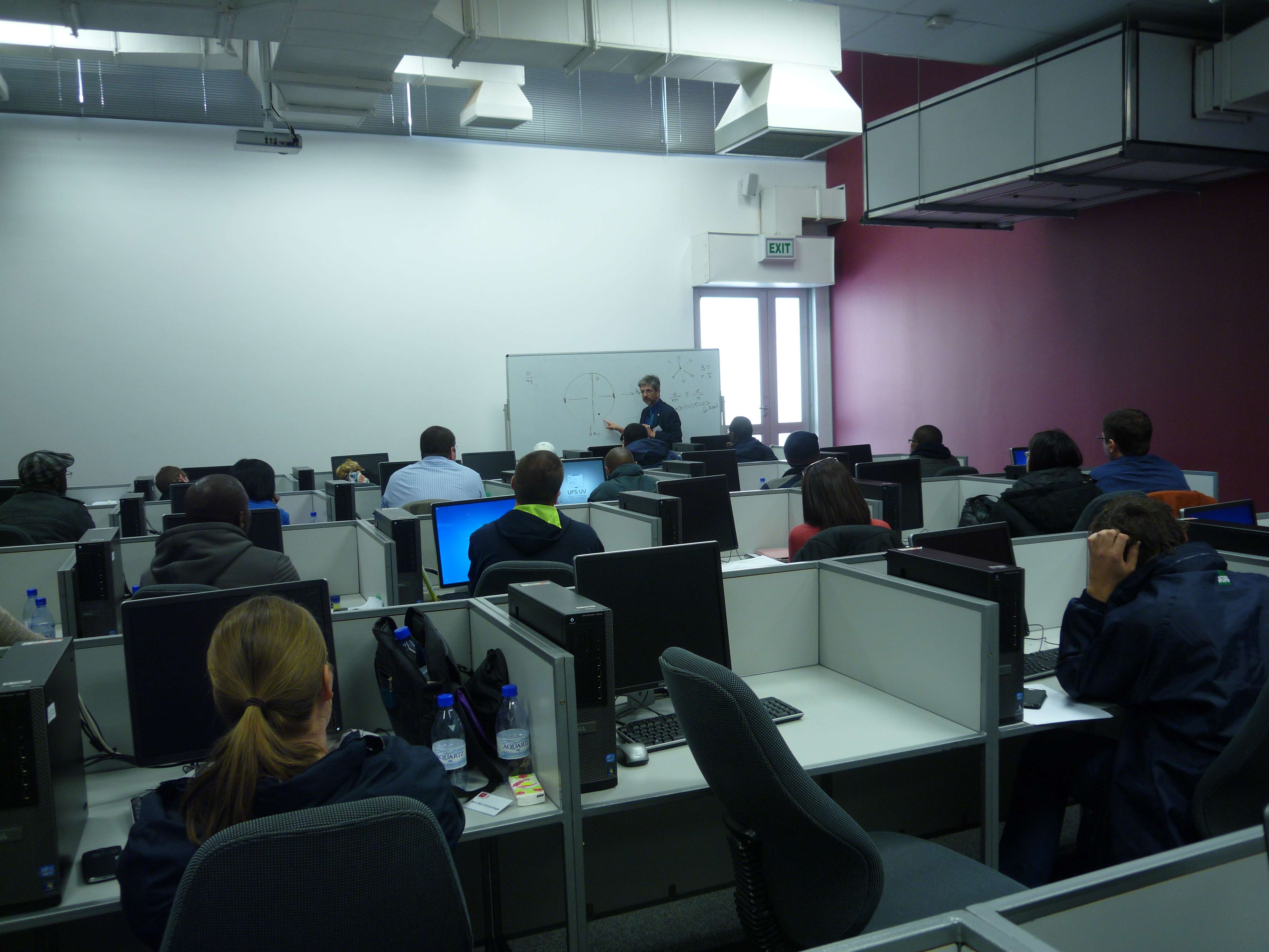 2014: 2nd Bloemfontein School on Fundamental Crystallography: Classroom session