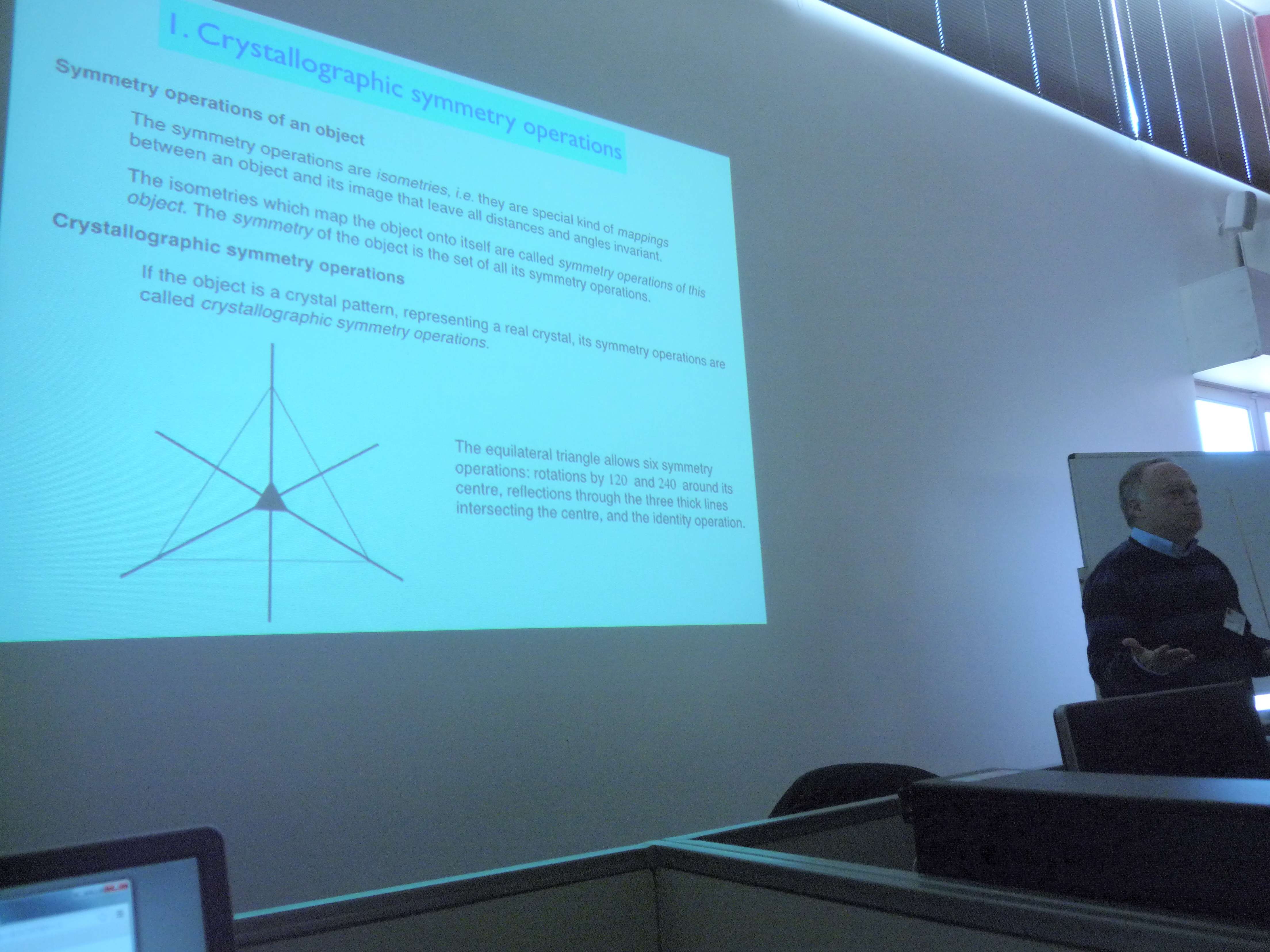2014: 2nd Bloemfontein School on Fundamental Crystallography: Classroom session