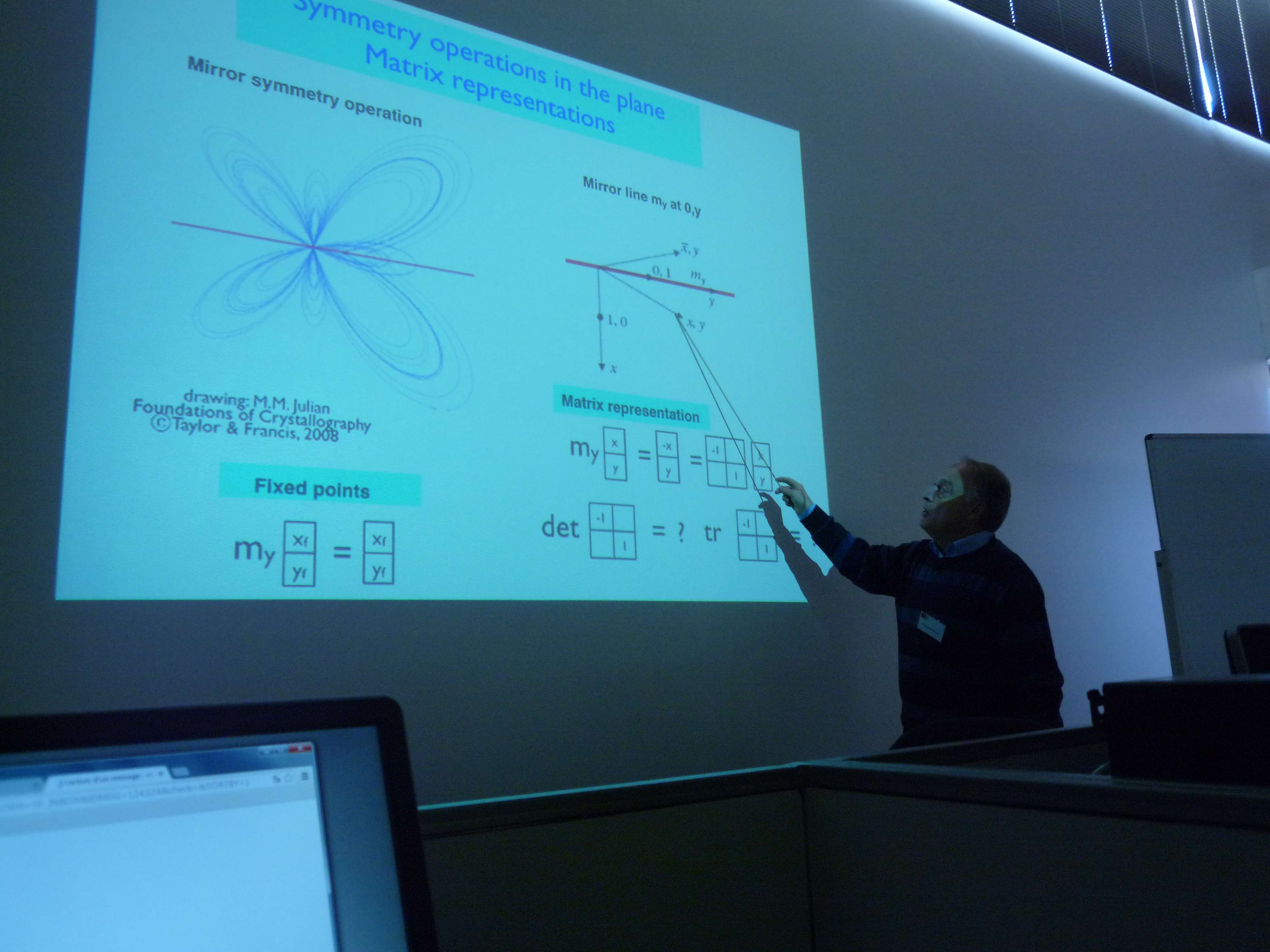 2014: 2nd Bloemfontein School on Fundamental Crystallography: Classroom session