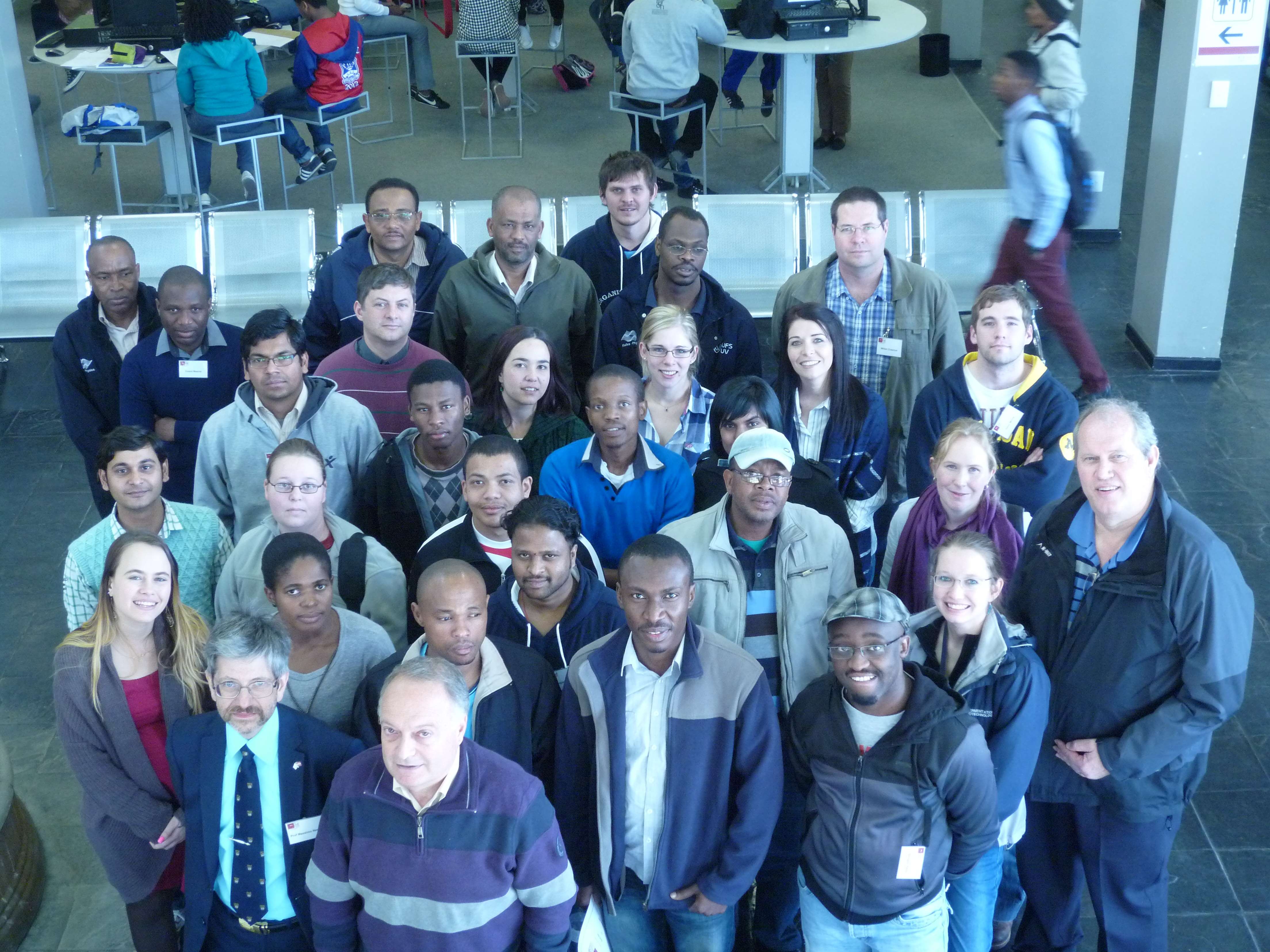 2014: 2nd Bloemfontein School on Fundamental Crystallography: Group photo