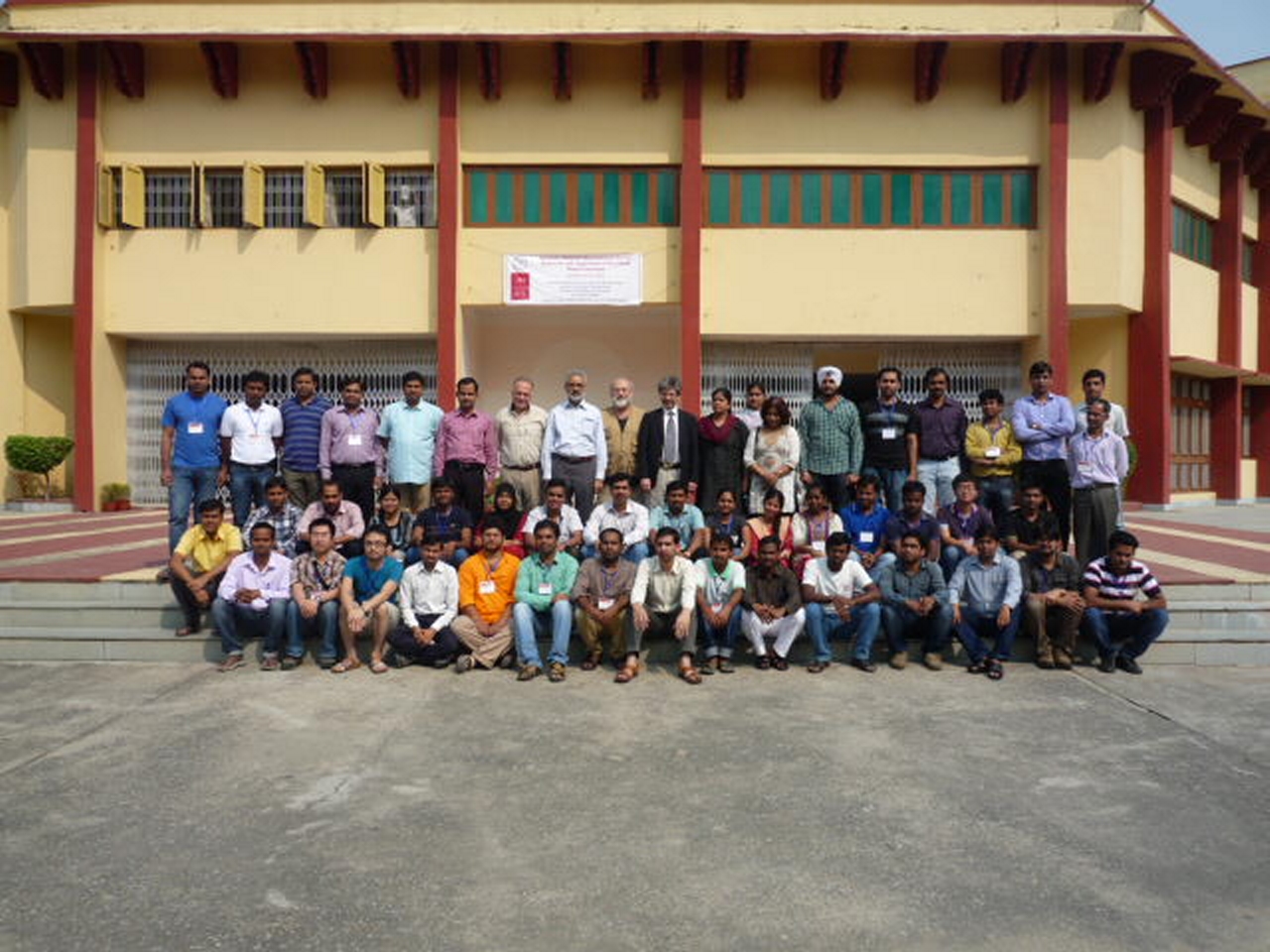 2014: MathCryst Workshop on Mathematical Crystallography: Group photo