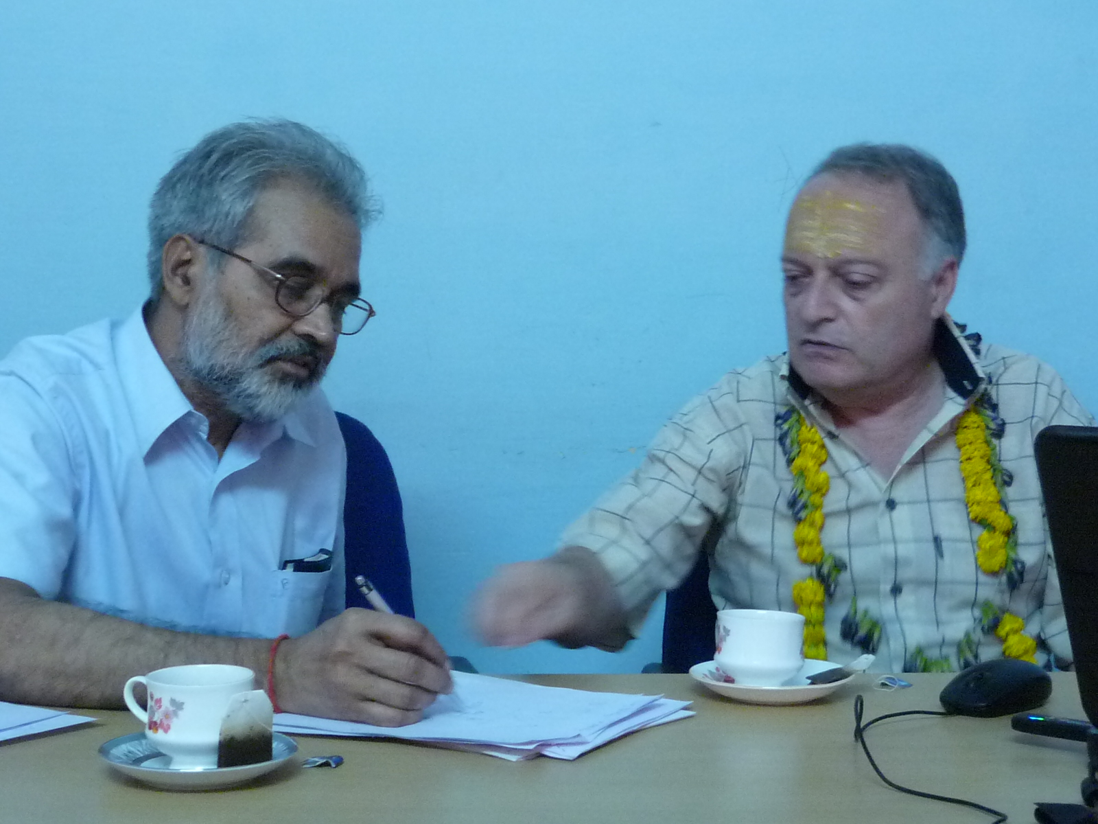 2014: MathCryst Workshop on Mathematical Crystallography: Refreshments