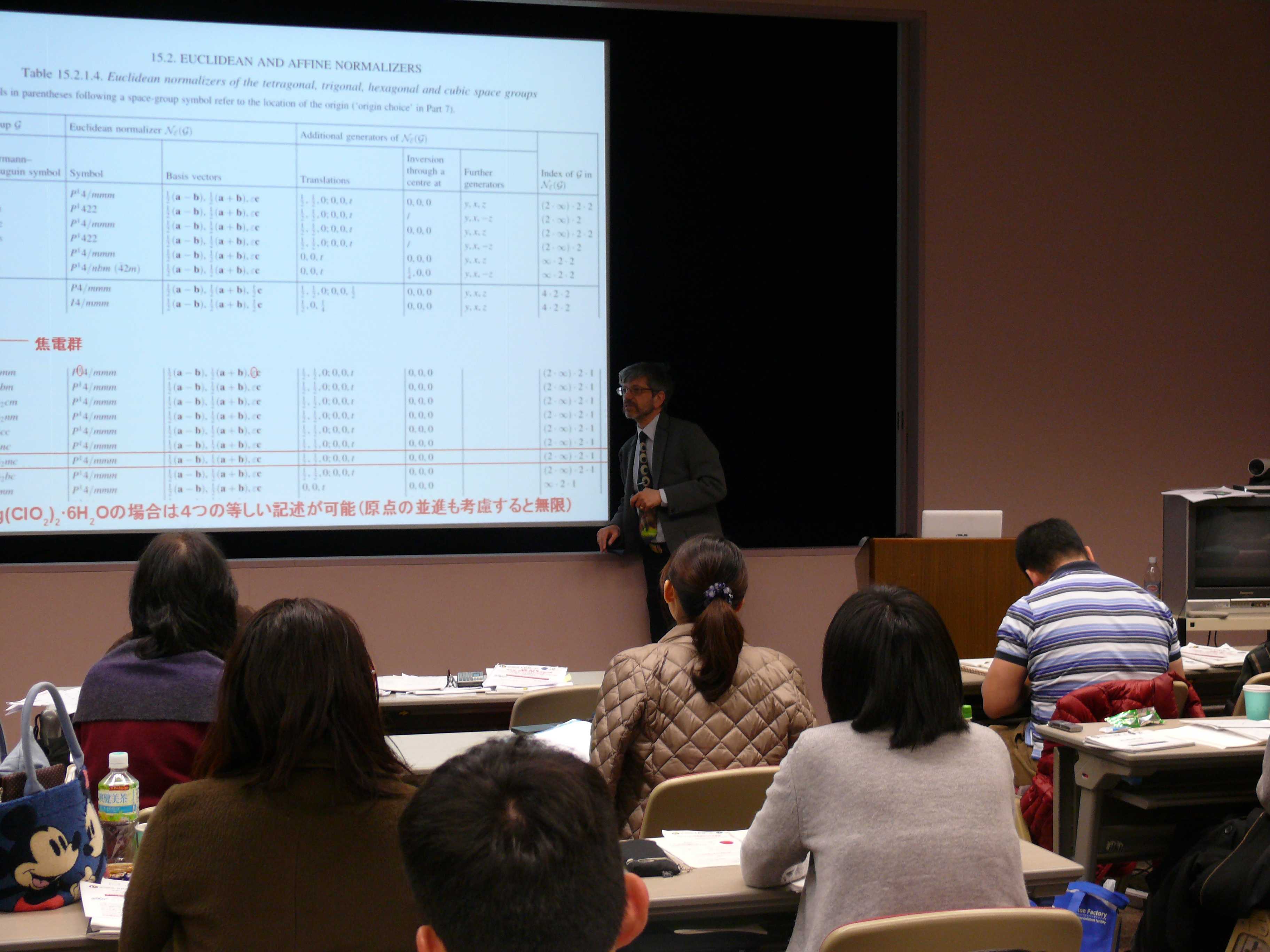 2016: Training Course on Symmetry and Group Theory: Participants