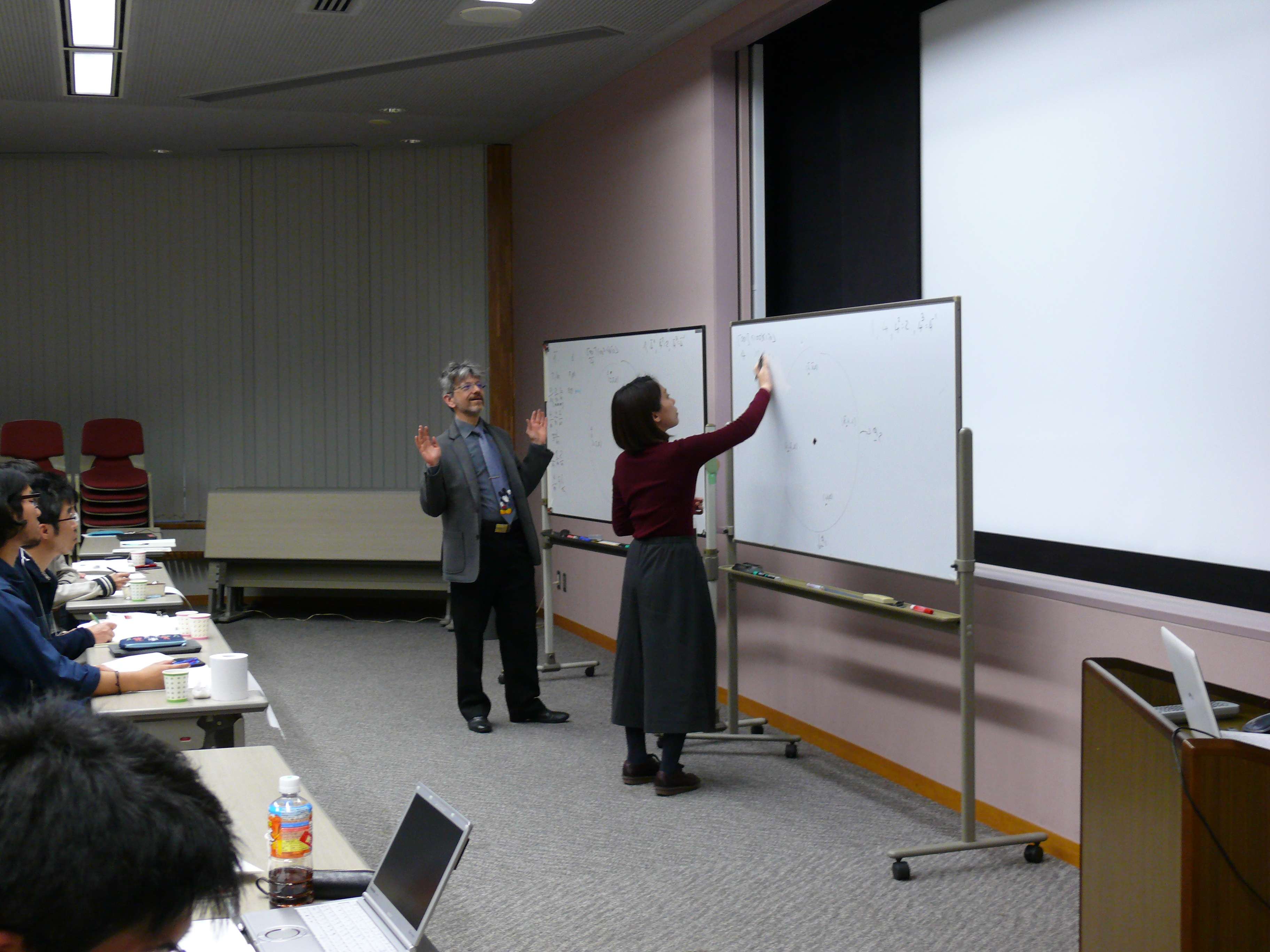 2017: Training Course on Symmetry and Group Theory: Classroom session