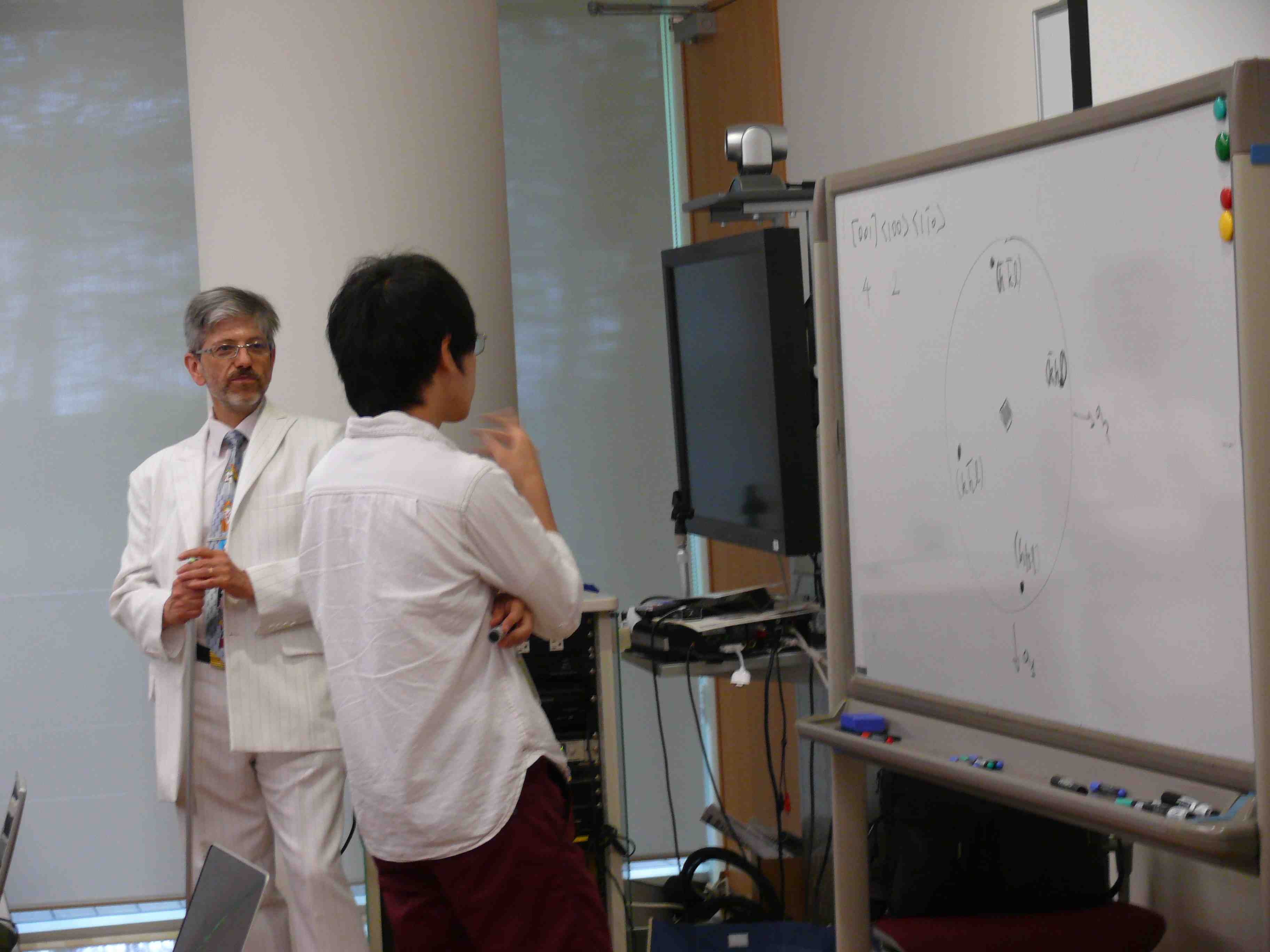 2017: Training Course on Symmetry and Group Theory: Classroom session