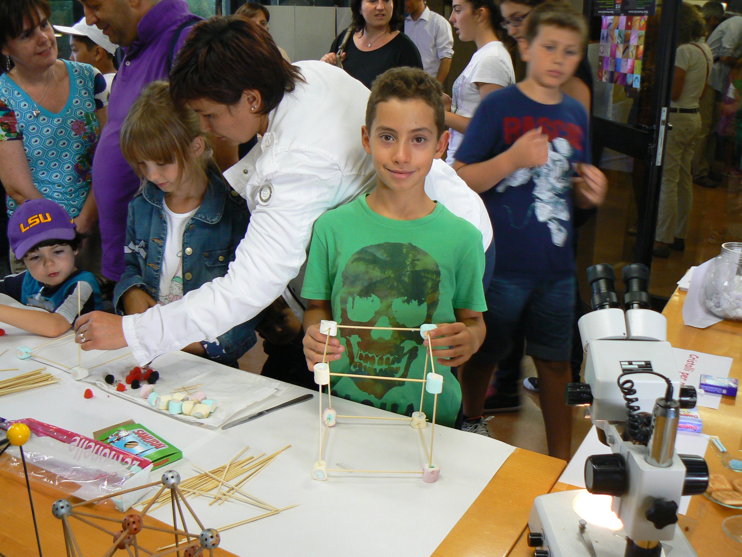 2013: The Room of Crystals: Exhibition and hands-on demonstrations