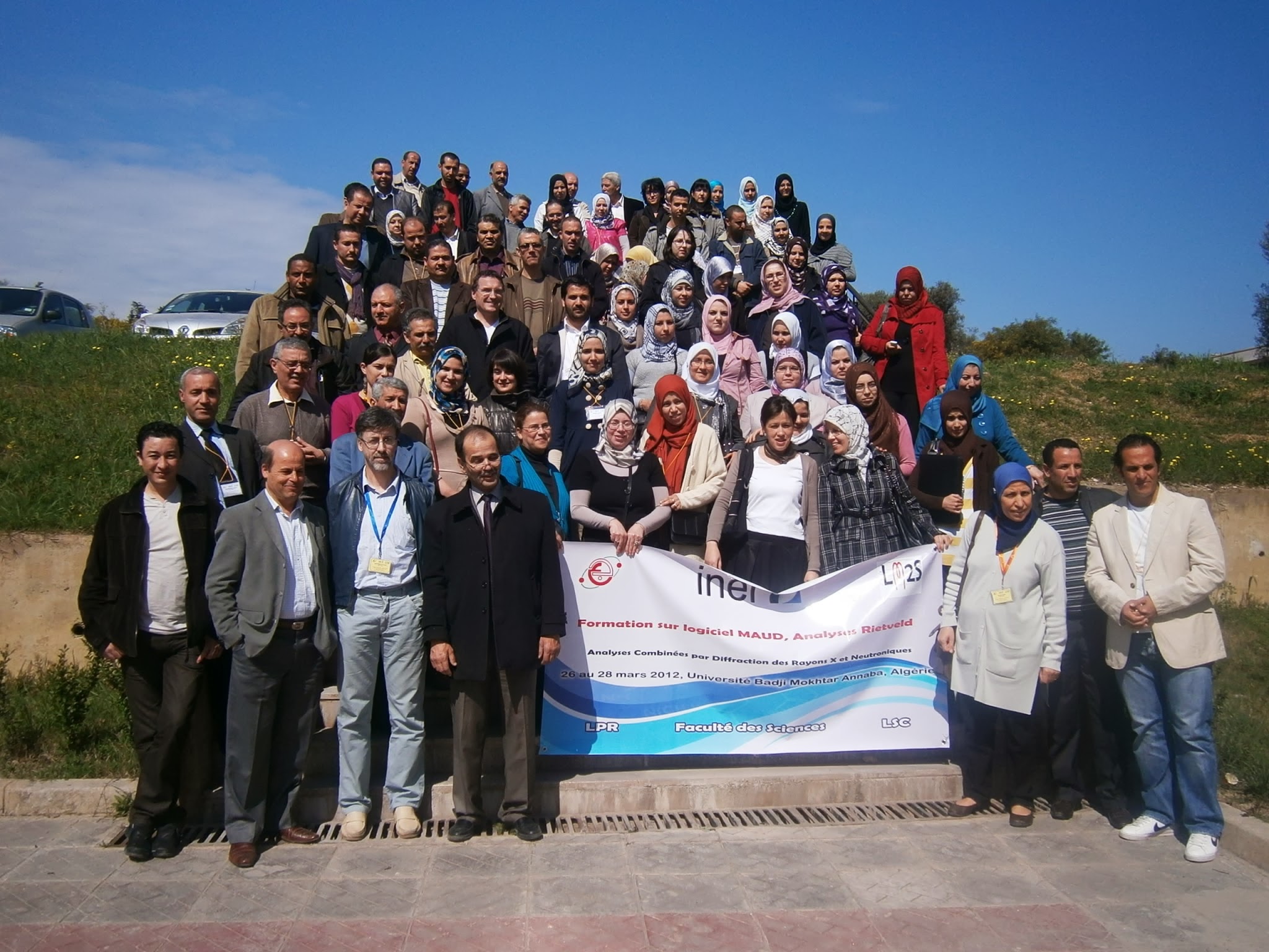 2012: 3rd International Workshop on Combined Analysis using X-ray and Neutron Scattering: Group photo