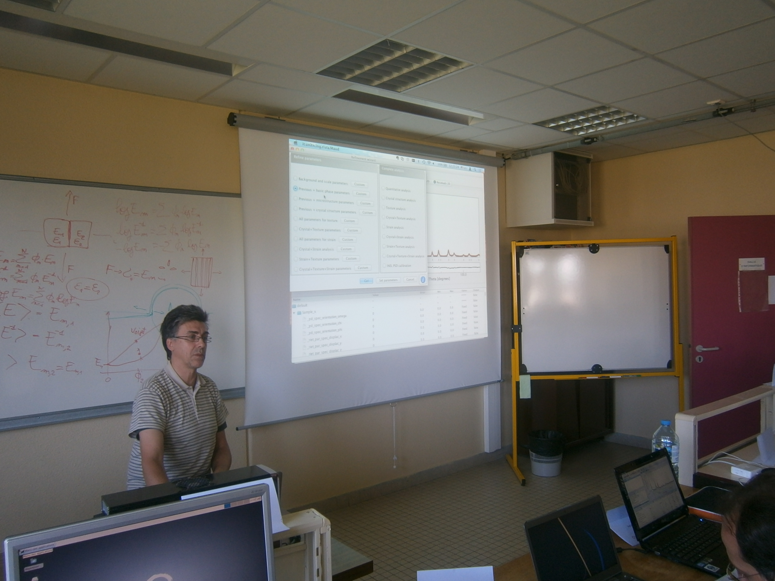 2014: 5th International Workshop on Combined Analysis using X-ray and Neutron Scattering: Participants