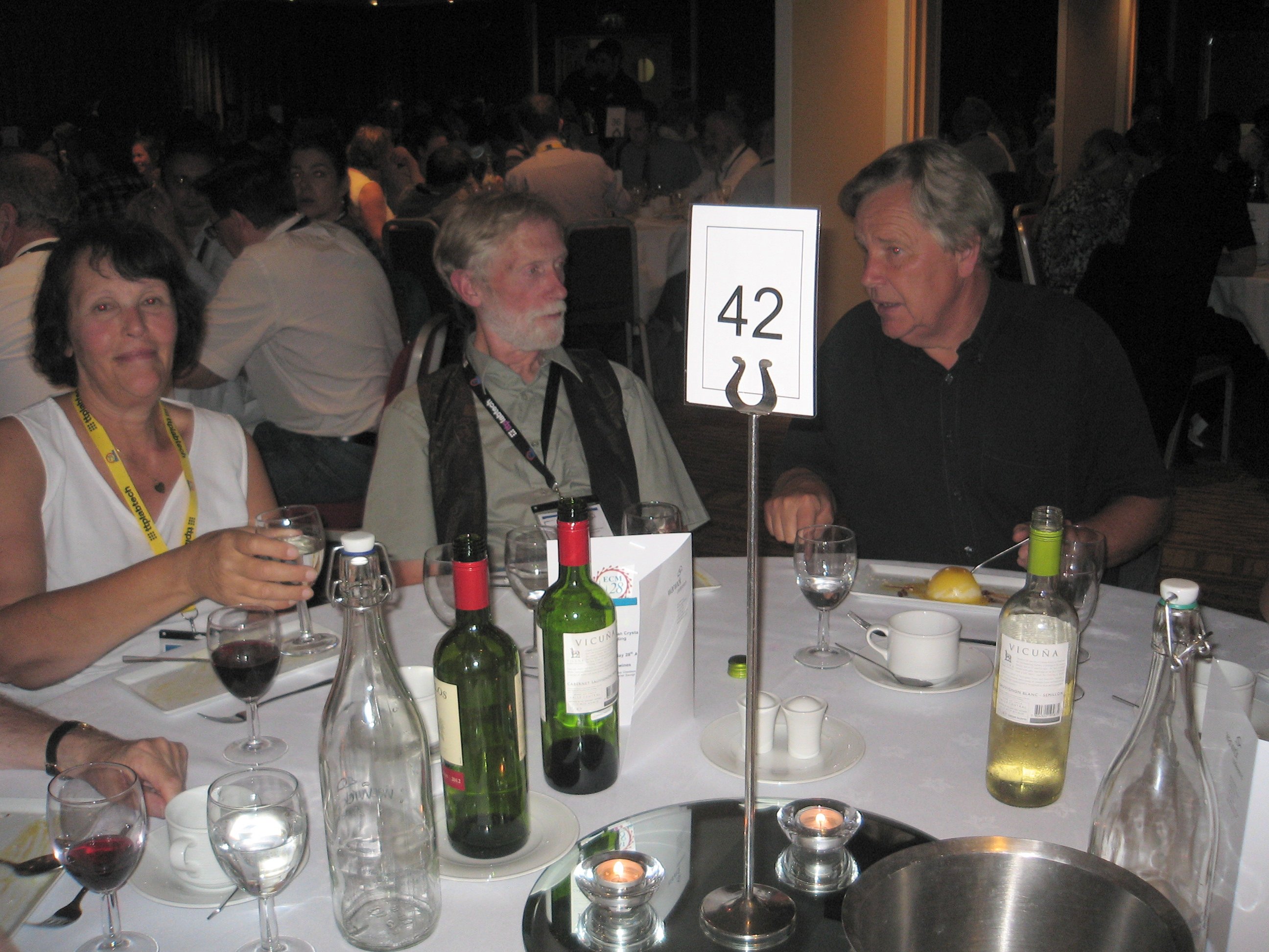 2013: European Crystallographic Meeting: Gala Dinner