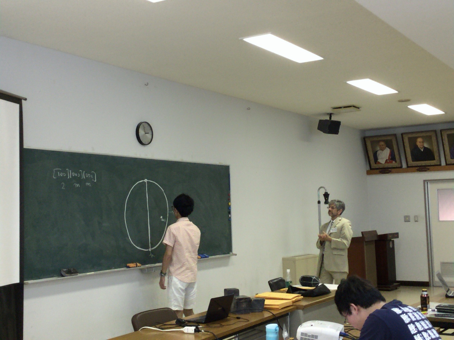 2019: Koyasan training course on symmetry and group theory: Lectures and classes