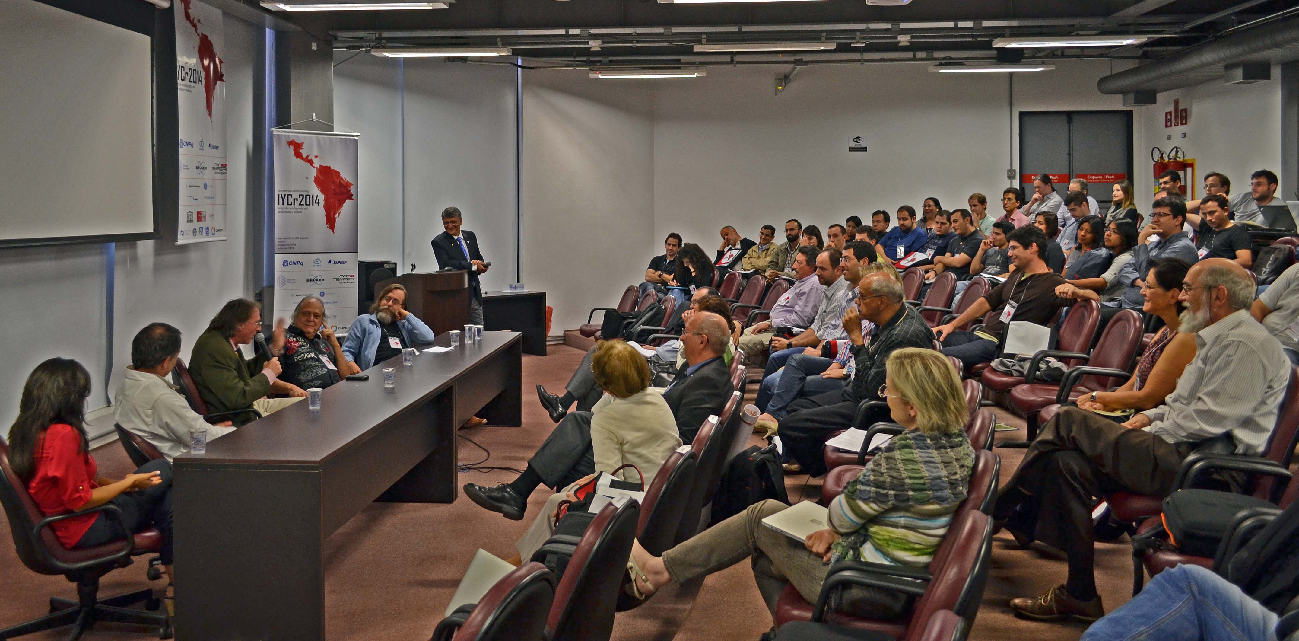 2014: Latin American Summit Meeting on Biological crystallography and complementary methods: Round Table