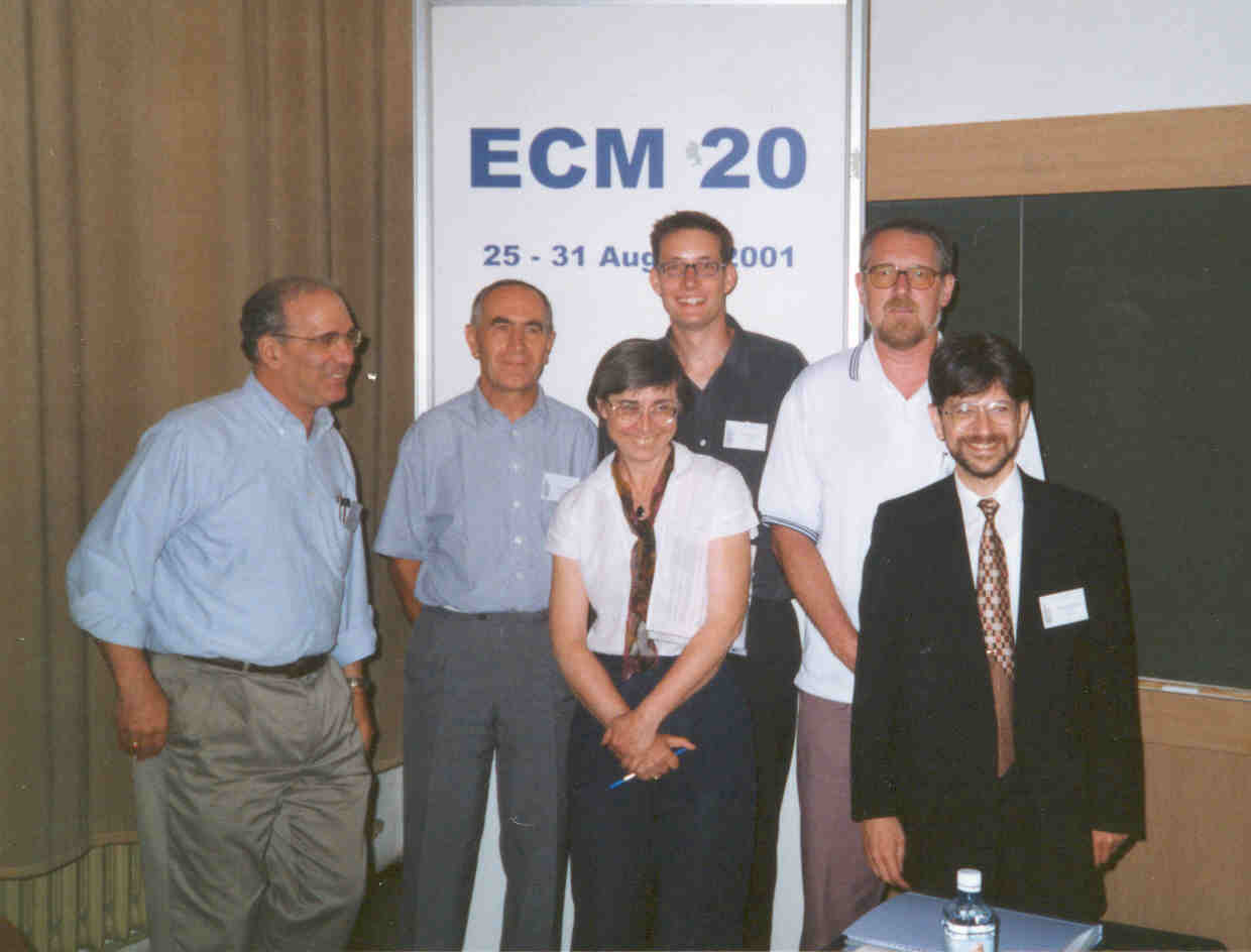 2000: European Crystallography Meeting: Special Interest Group (SIG) Microsymposia