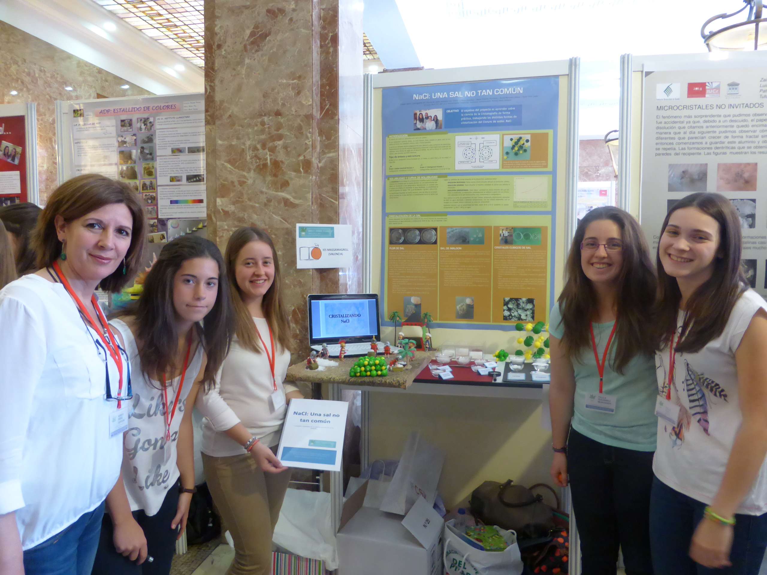 2014: Spanish Schools Crystallization Competition: Final event