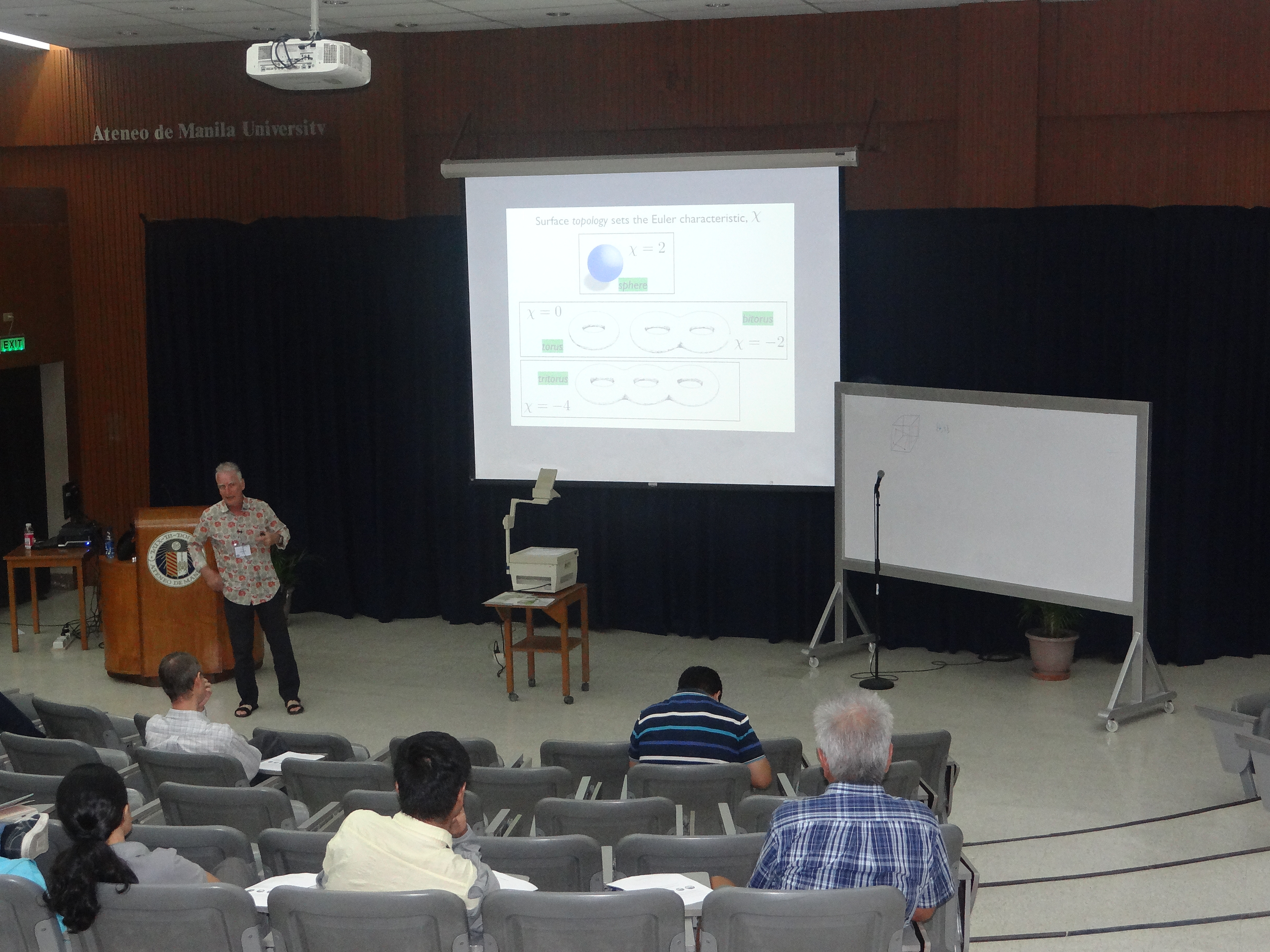 2017: Second Manila International Workshop on Mathematical Crystallography: Lectures