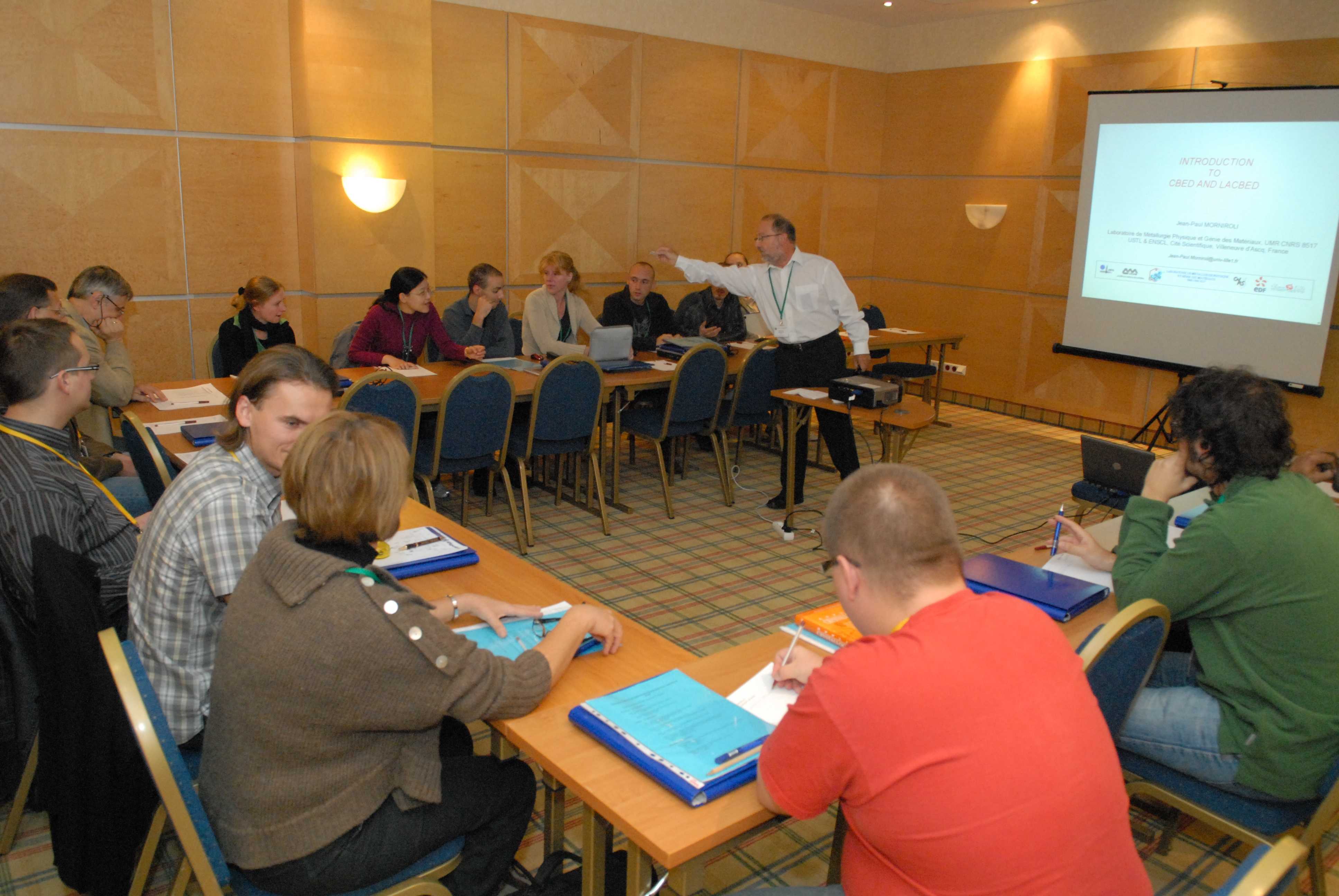 2009: Conference on Applied Crystallography: Summer School on Diffraction-Based Structure Anaysis in TEM
