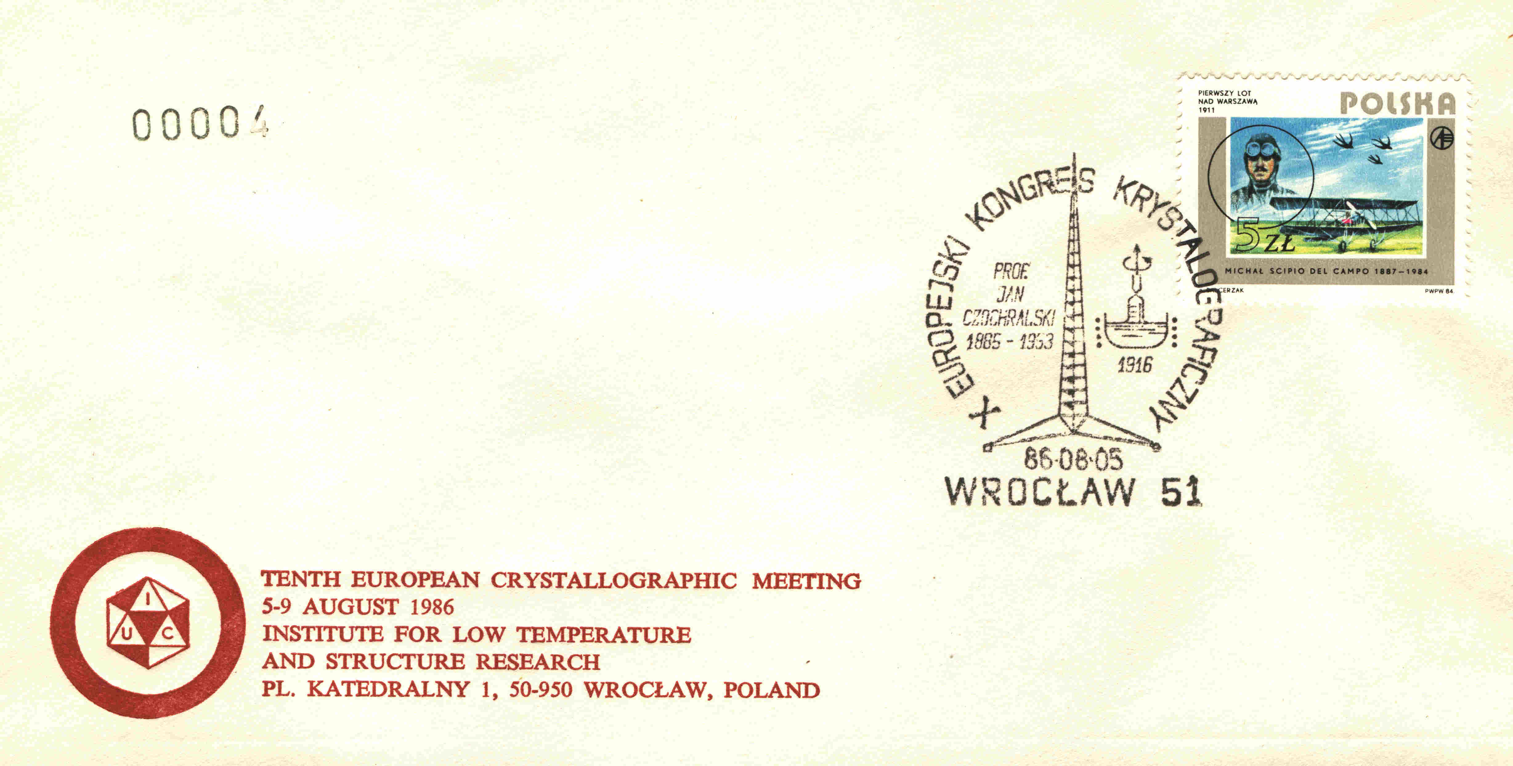 1986: European Crystallography Meeting: General photos