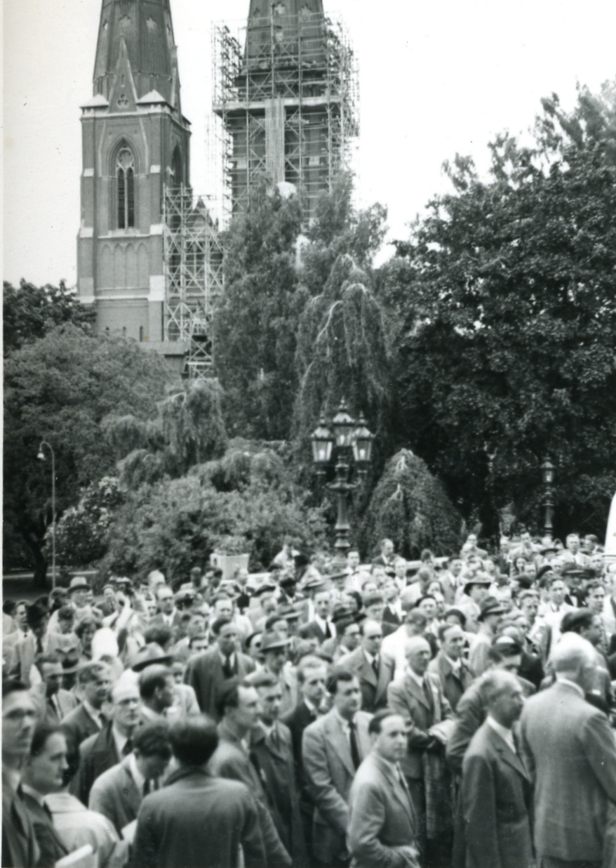 1951: IUCr Congress and General Assembly: Sessions and Banquet at Uppsala