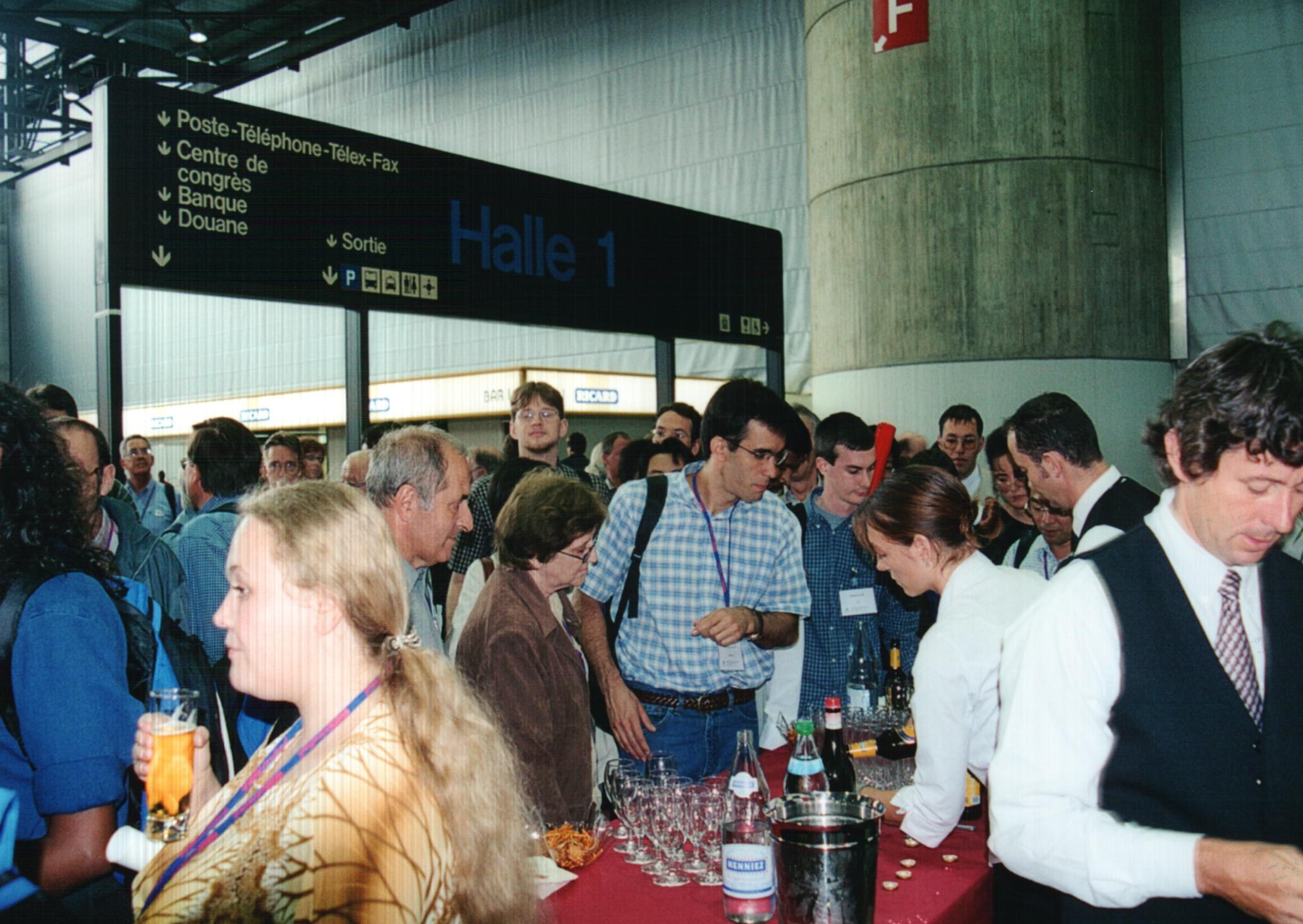 2002: IUCr Congress and General Assembly: International Tables reception